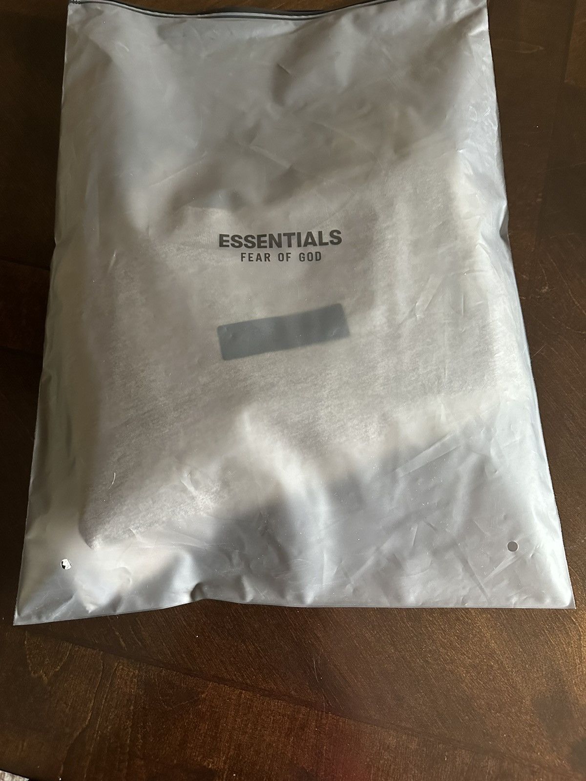 Essentials × Fear of God Fear of God Essentials Dark Heather Oatmeal T-Shirt -Size XL Size US XL / EU 56 / 4 - 2 Thumbnail
