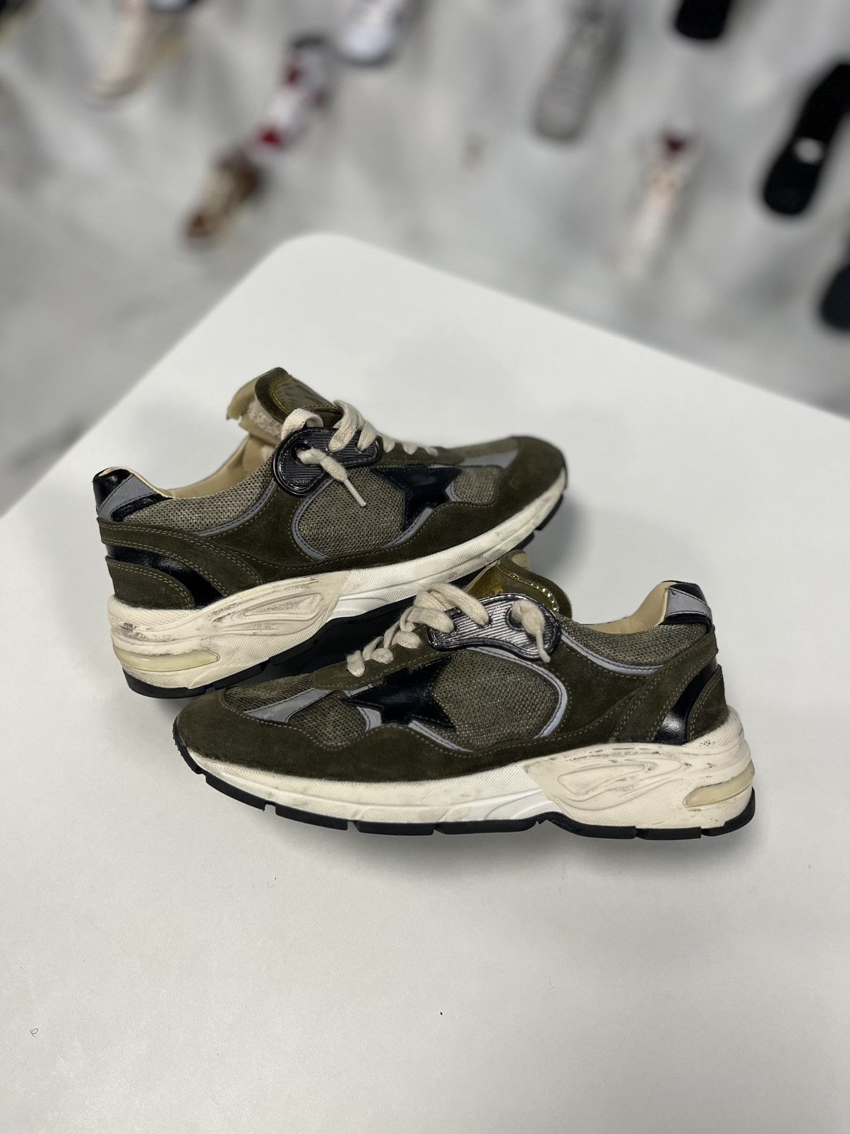 Golden Goose Golden Goose Women's Running Dad Lace Up Sneakers Size US 6 / IT 36 - 3 Thumbnail