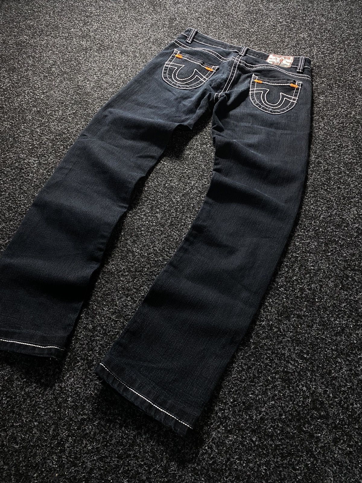 True Religion Vintage Flare True Religion Wide Leg Faded Wash Denim Size 28" / US 6 / IT 42 - 9 Thumbnail