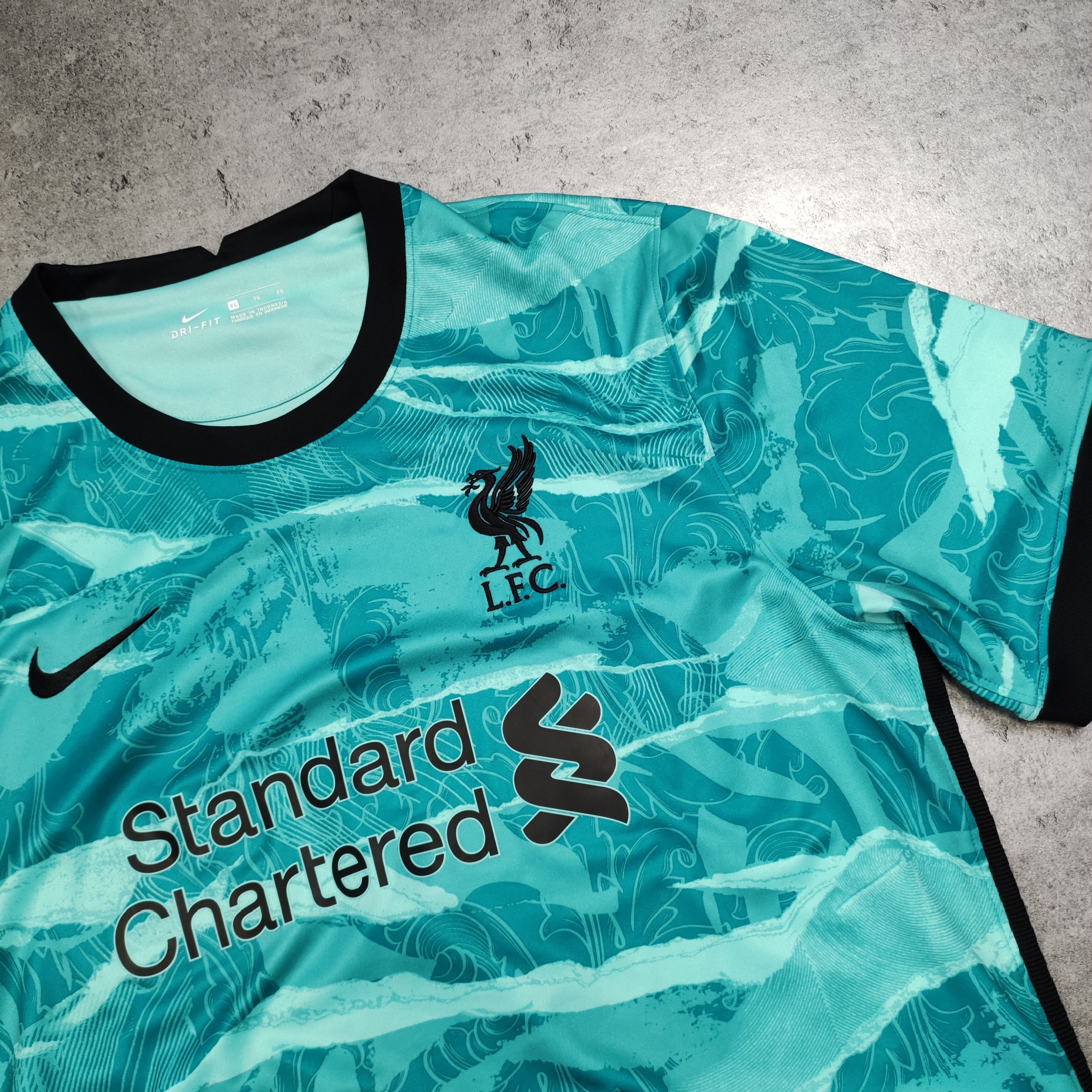 Nike RARE Liverpool FC 2020 Away Football Limited Jersey Size US XL / EU 56 / 4 - 4 Thumbnail
