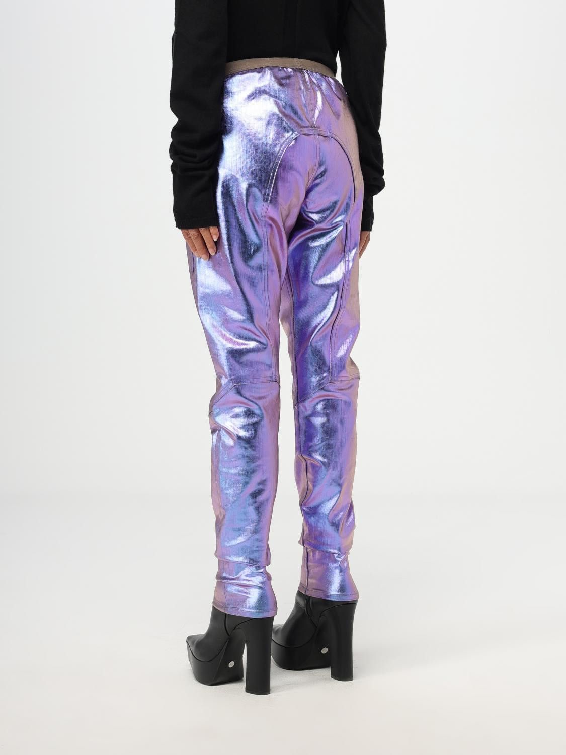Rick Owens o1y0126 Denim Pant in Purple Size 26" / US 2 / IT 38 - 3 Thumbnail