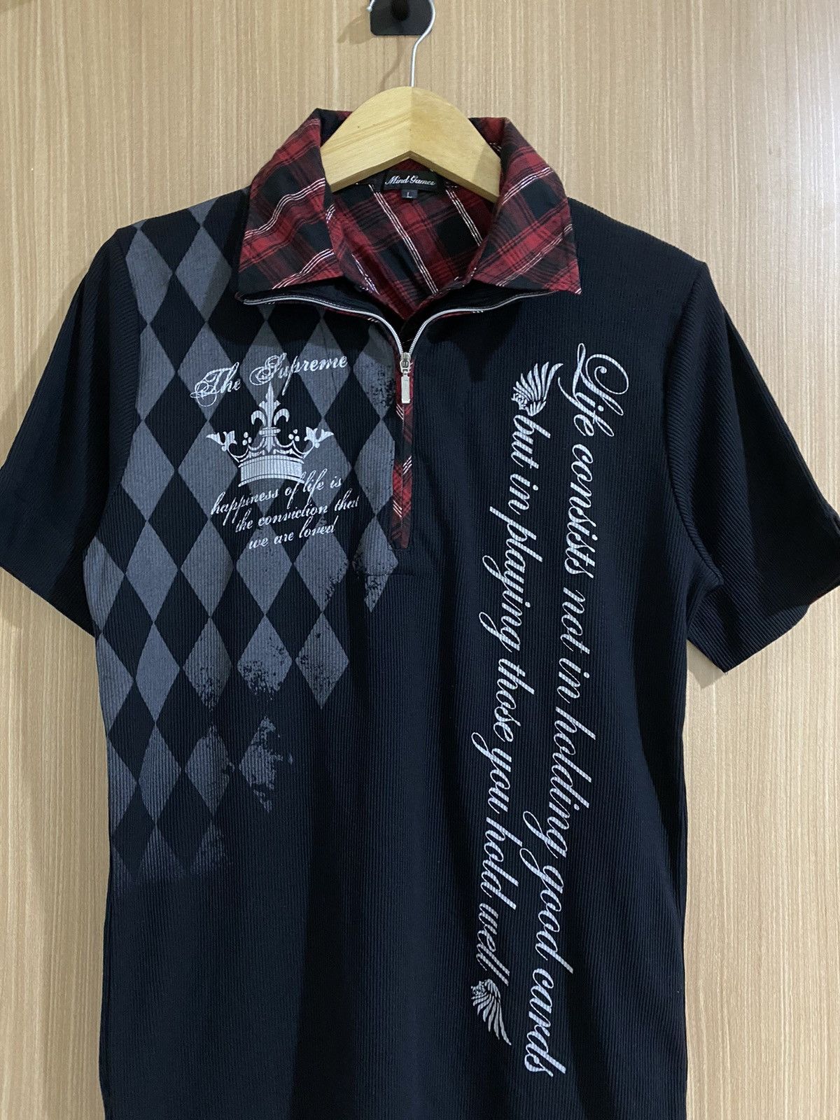 トップス 00s archives Zip design polo shirts y2k Y2K Polo | Y2K Streetwear – y2k streetwear