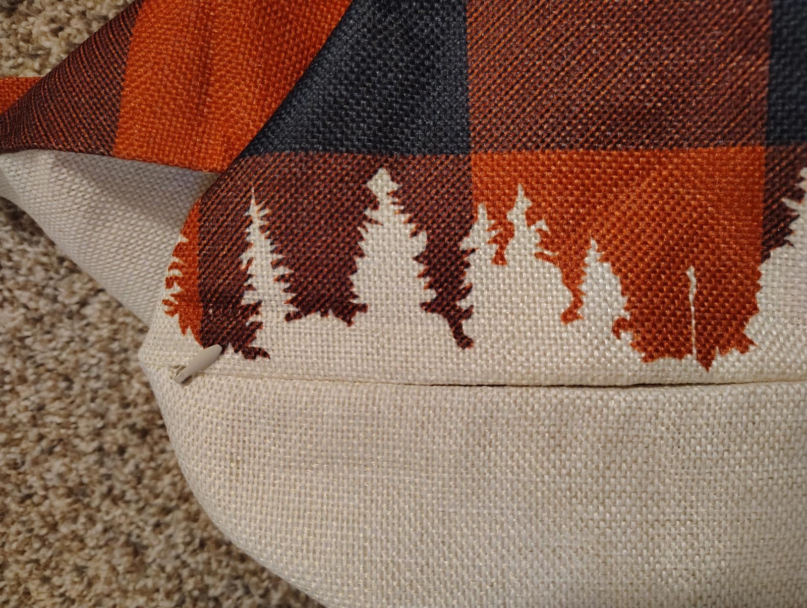Designer Family Owned Christmas Trees Decorative Throw Pillow Cover Size ONE SIZE - 5 Thumbnail