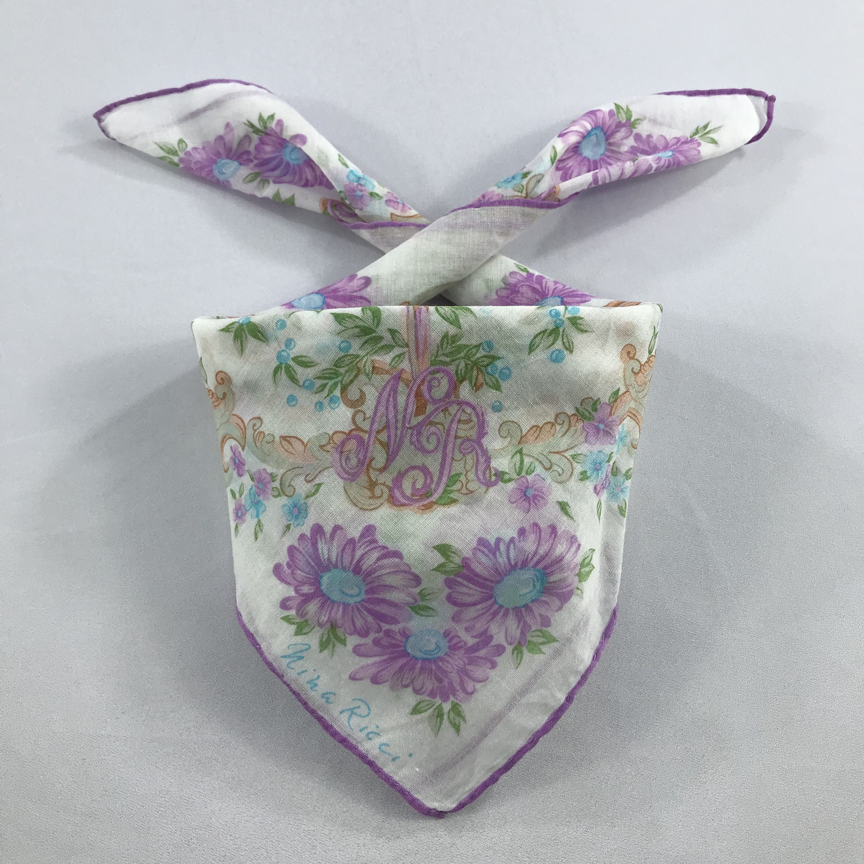 Nina Ricci Nina Ricci Bandana / Handkerchief / Neckerchief - S2668 Size ONE SIZE - 3 Thumbnail