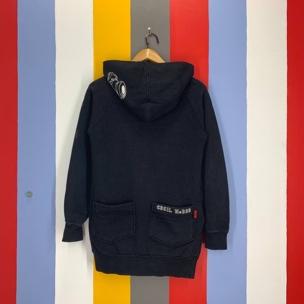 Japanese Brand CECIL MCBEE Blood Letting Hoodie Pullover #0459-12 Size US S / EU 44-46 / 1 - 10 Thumbnail