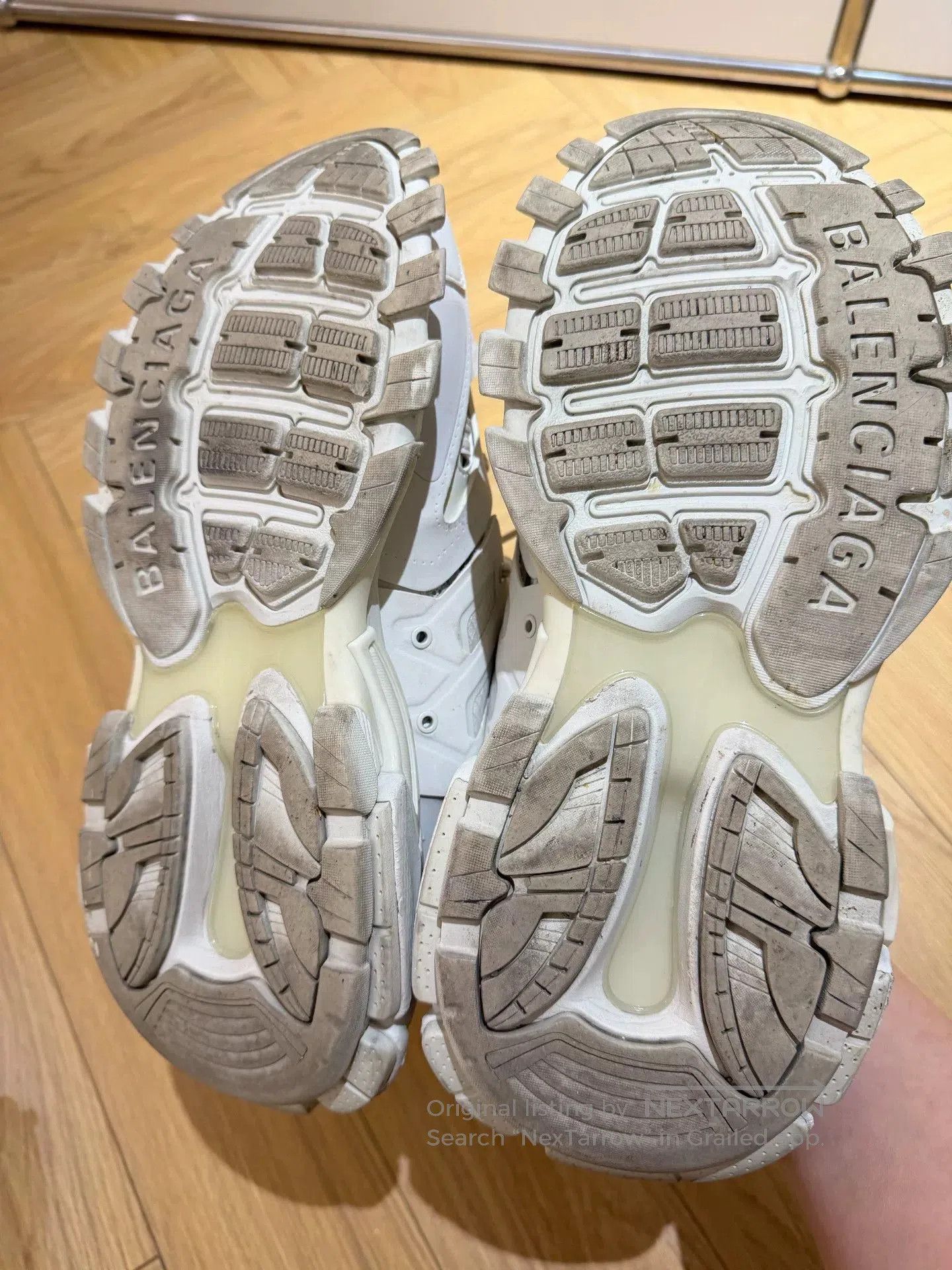 Balenciaga balenciaga track sneakers in pure white. Size US 10 / EU 43 - 6 Thumbnail