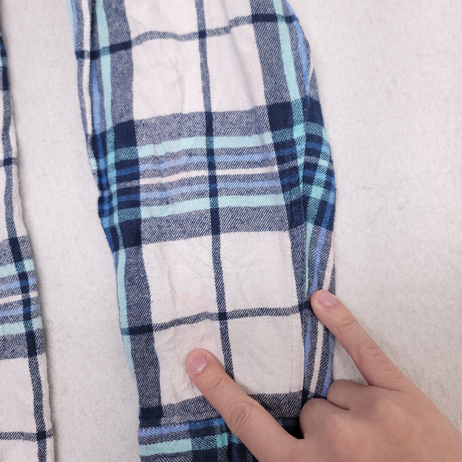 Urban Pipeline Urban Pipeline Tartan Flannel Shirt Mens Size S Blue White Size US S / EU 44-46 / 1 - 11 Thumbnail