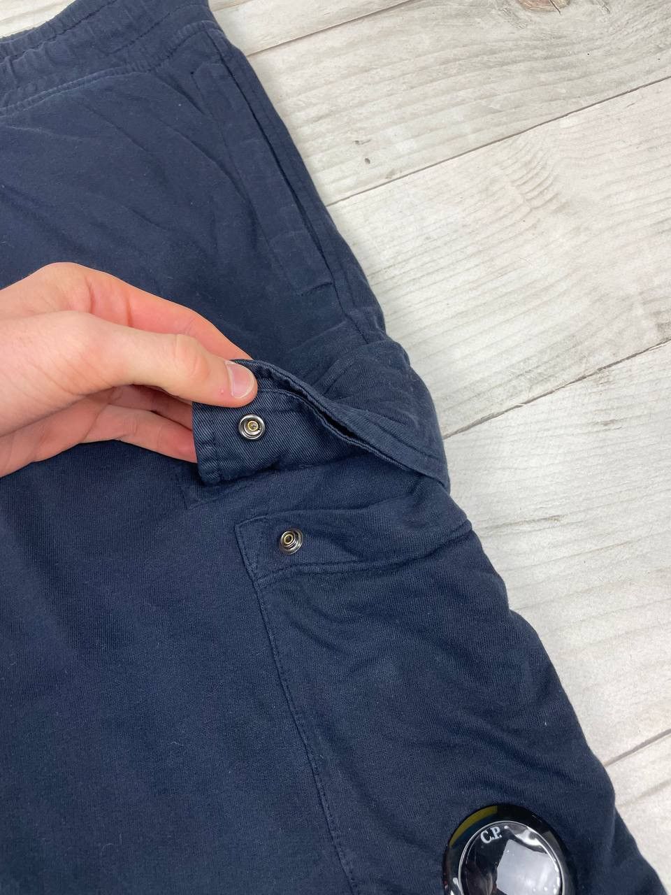 C.P. Company Cp Company Light Fleece Cargo Shorts Size US 34 / EU 50 - 5 Thumbnail