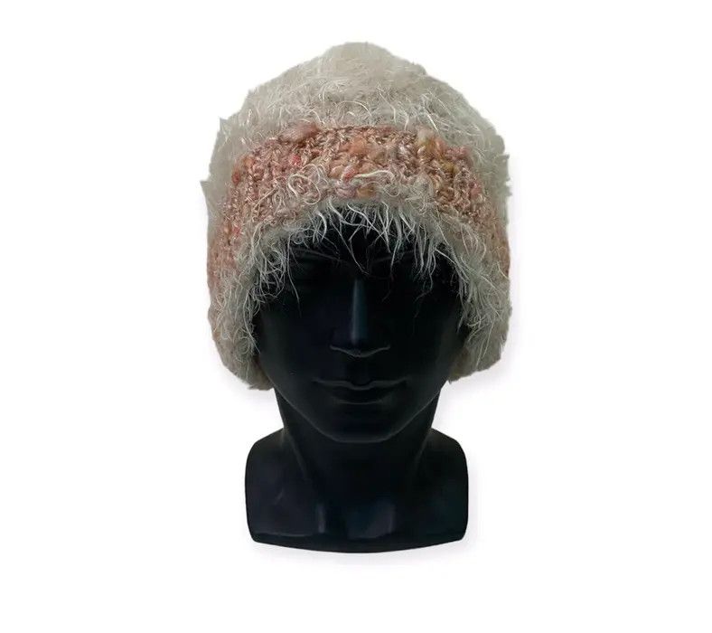 image of Fur Fleece Beanie Hat, Men's