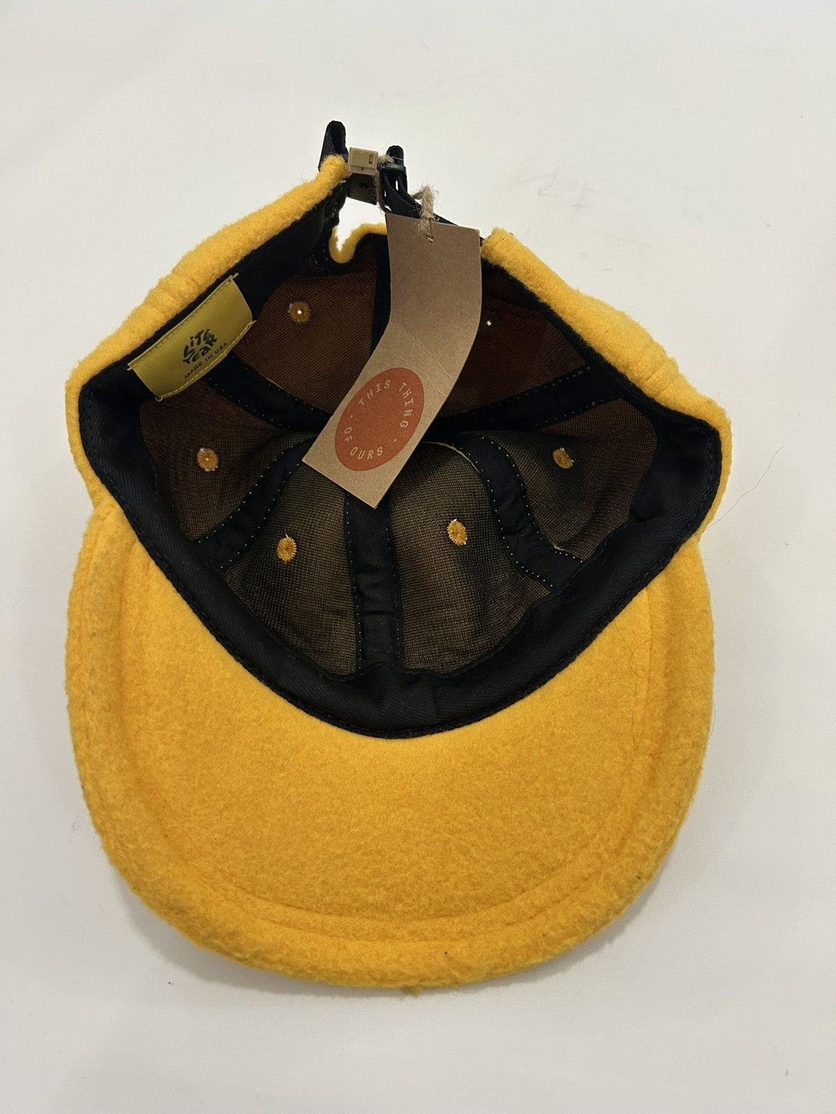 Other Lite Year - Polartec Fleece Cap - Yellow Size ONE SIZE - 7 Thumbnail