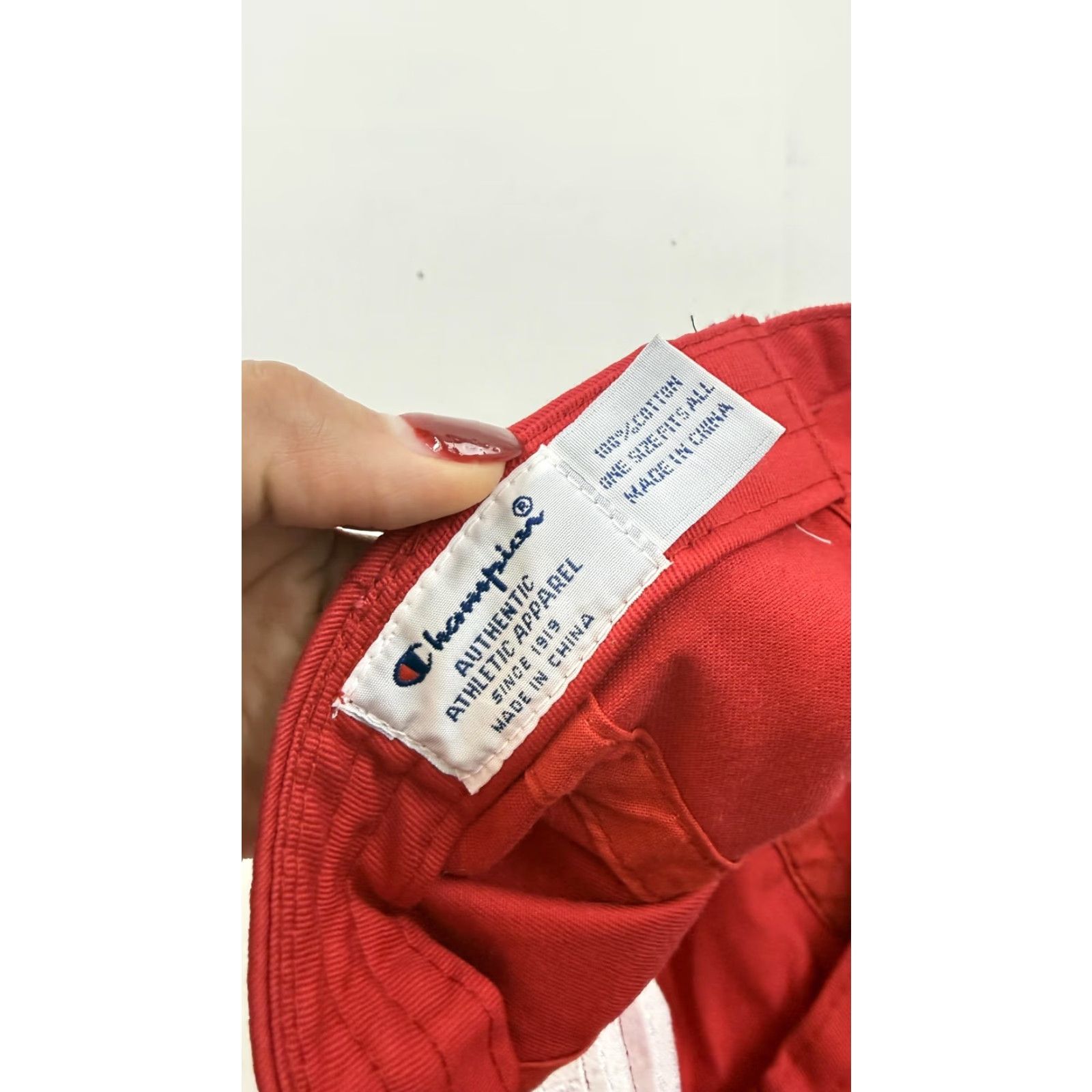 Champion VINTAGE Oregonian Hat Cap Baseball Strap Back Mens One Size Red Logo Casual Size ONE SIZE - 5 Thumbnail