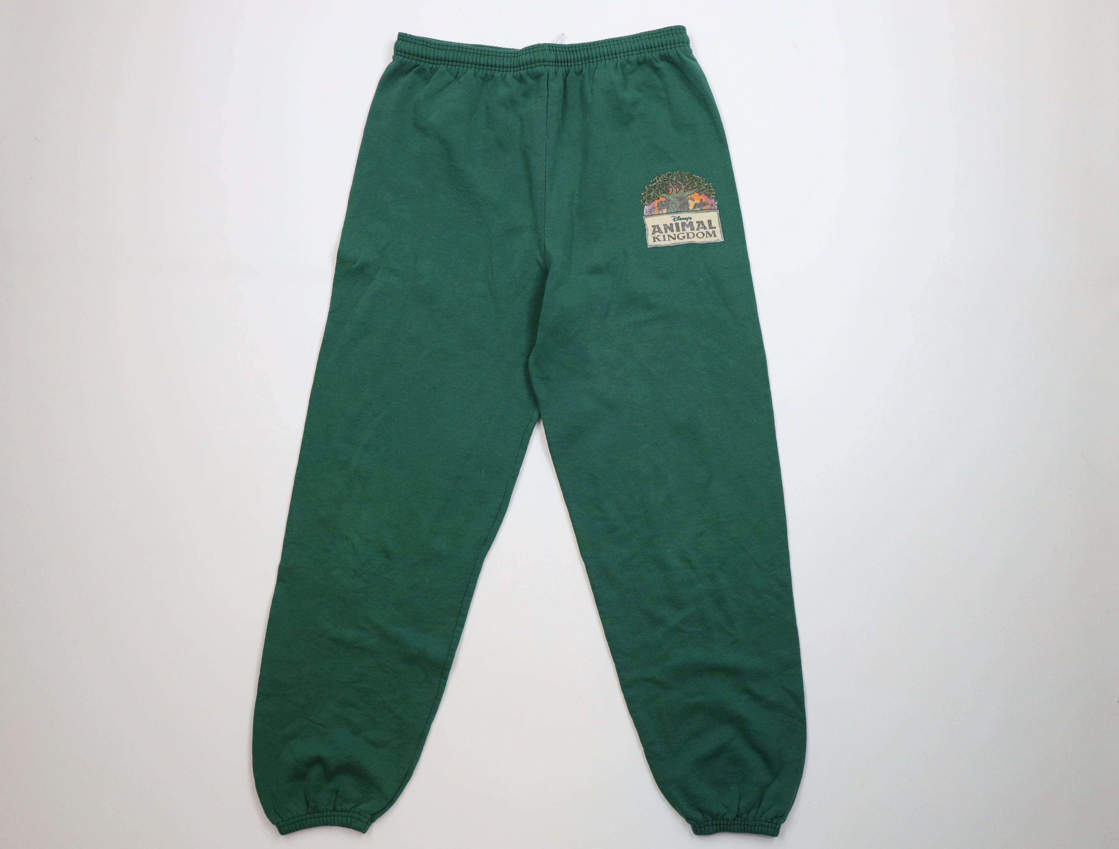 Disney Vintage 90s Disney Animal Kingdom Sweatpants Joggers USA Size US 34 / EU 50 - 1 Thumbnail