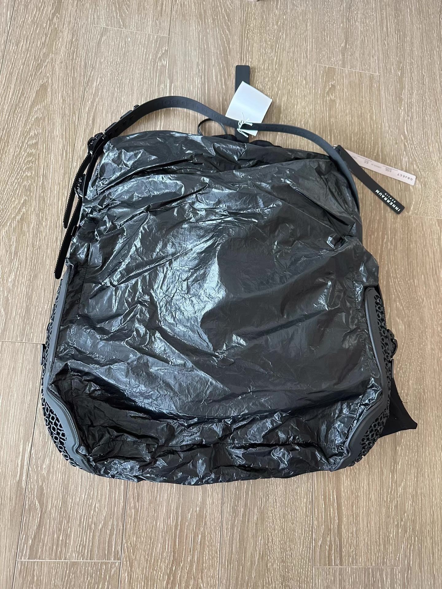 Innerraum Black Water-Resistant Backpack with Adjustable Straps Size ONE SIZE - 1 Thumbnail