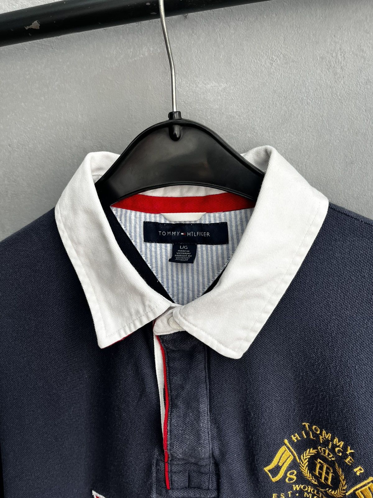 Tommy Hilfiger × Vintage Tommy Hilfiger polo USA vintage Size US L / EU 52-54 / 3 - 2 Thumbnail