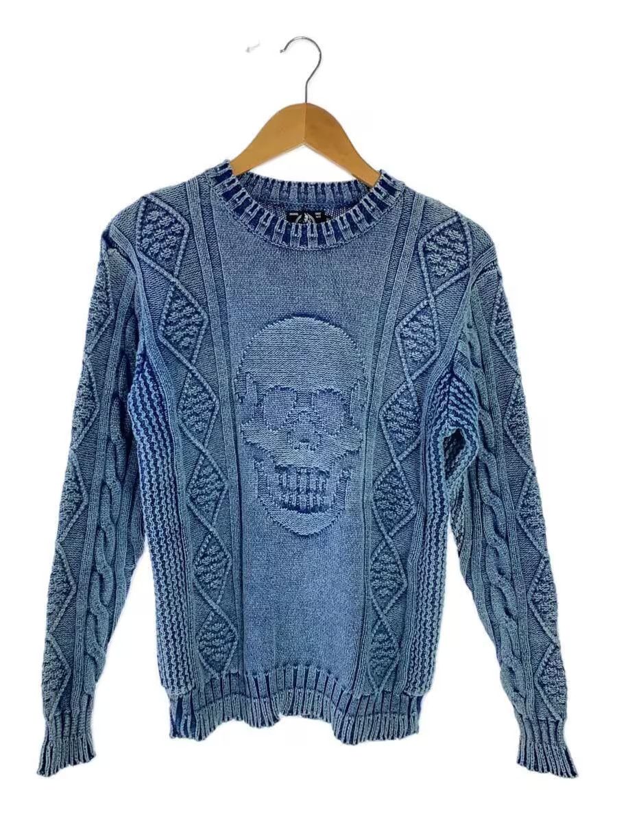Cable Knit Skull Knit Sweater