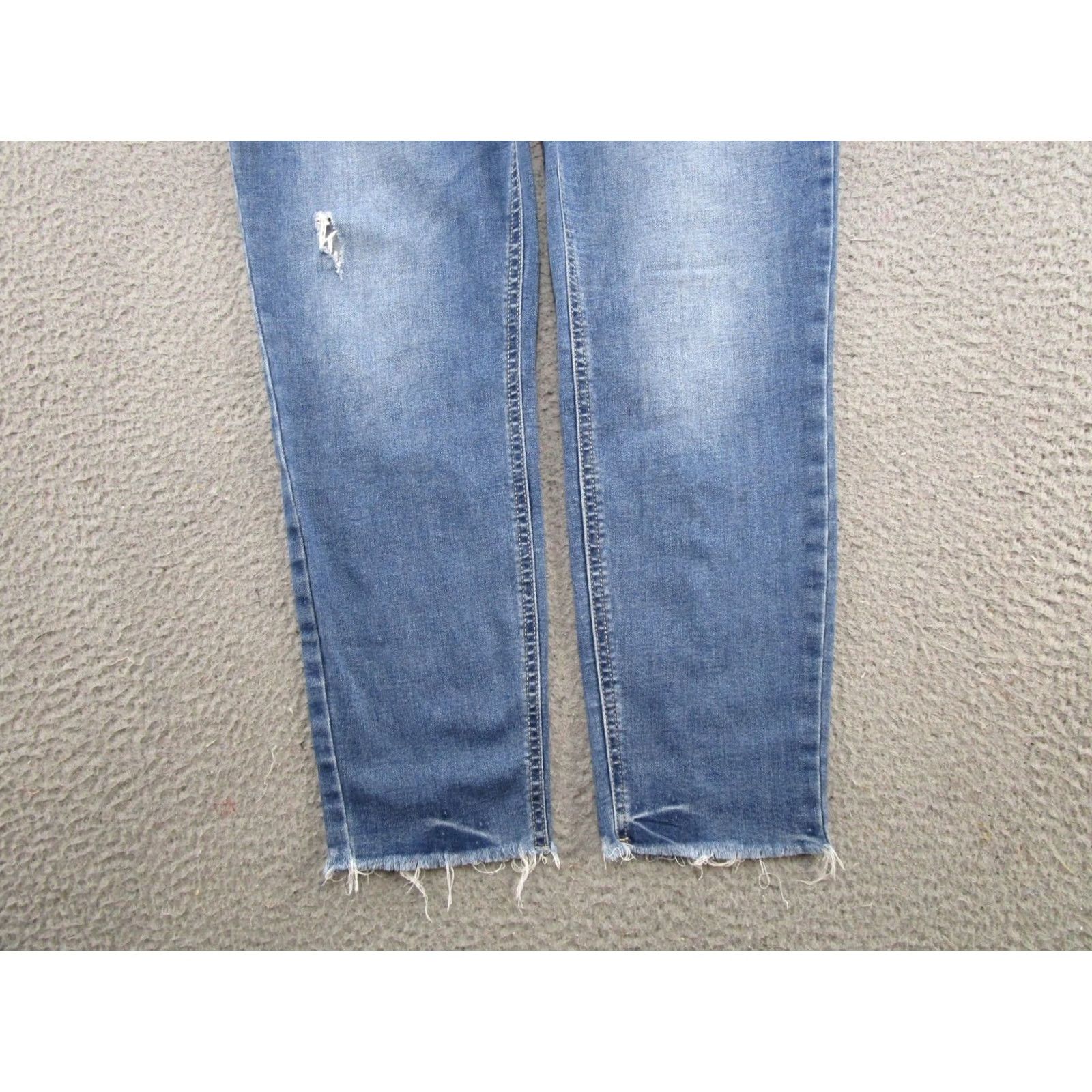 Old Navy Old Navy Jeans Womens 14 Rockstar High Rise Super Skinny Button Fly Size Size 36" / US 14 / IT 50 - 2 Thumbnail