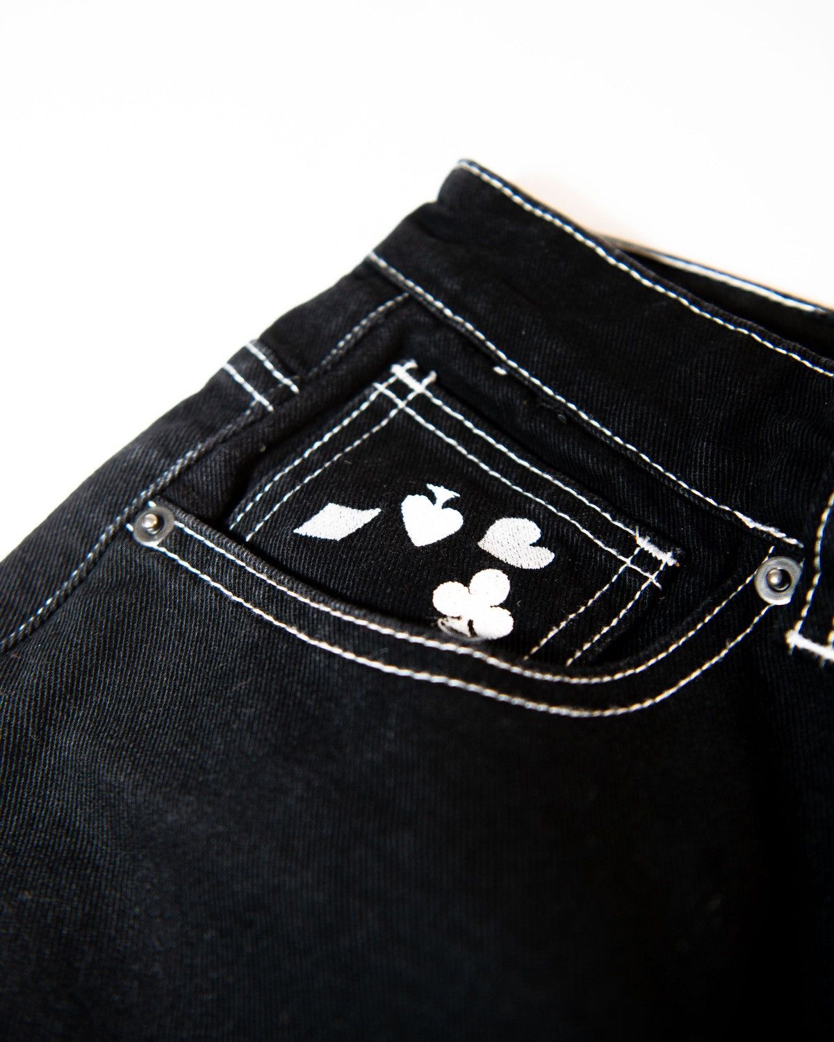Vintage Vintage Poker Suits Denim Size US 30 / EU 46 - 7 Thumbnail