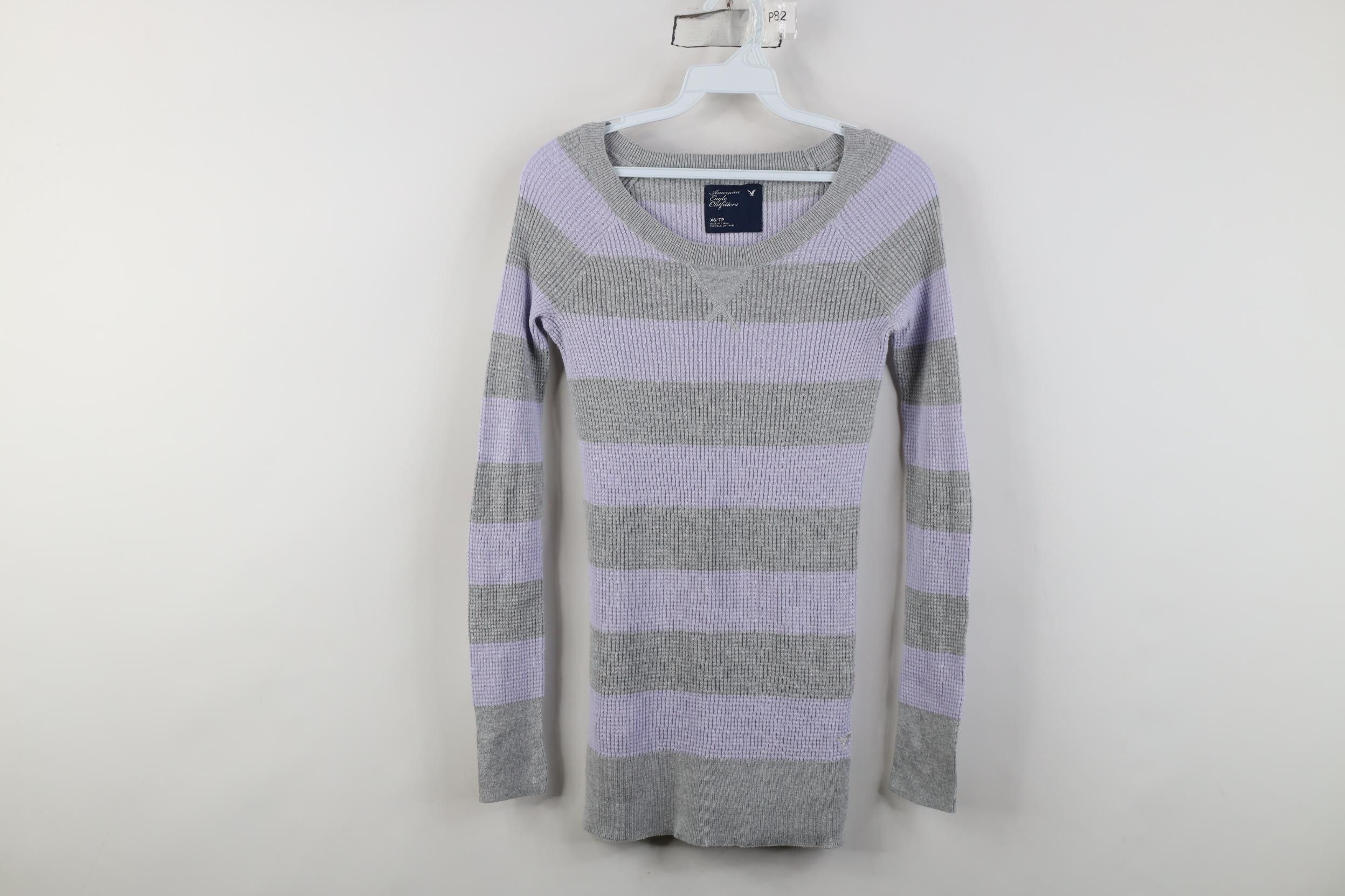 American Eagle Outfitters Vintage Y2K American Eagle Outfitters Thermal T-Shirt Size XS / US 0-2 / IT 36-38 - 1 Thumbnail