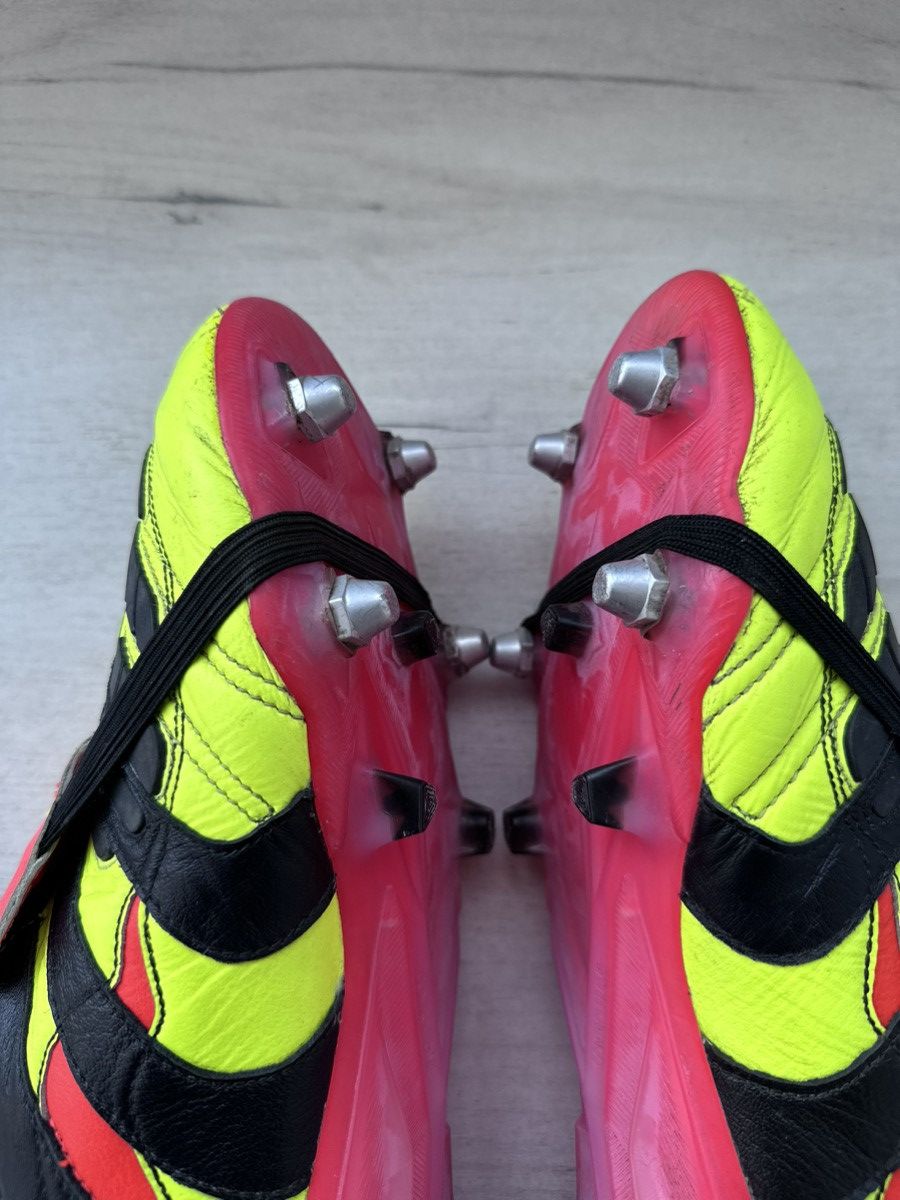 Adidas Adidas Predator Accelerator Lime Neon Football Cleats Boots Size US 11.5 / EU 44-45 - 14 Thumbnail