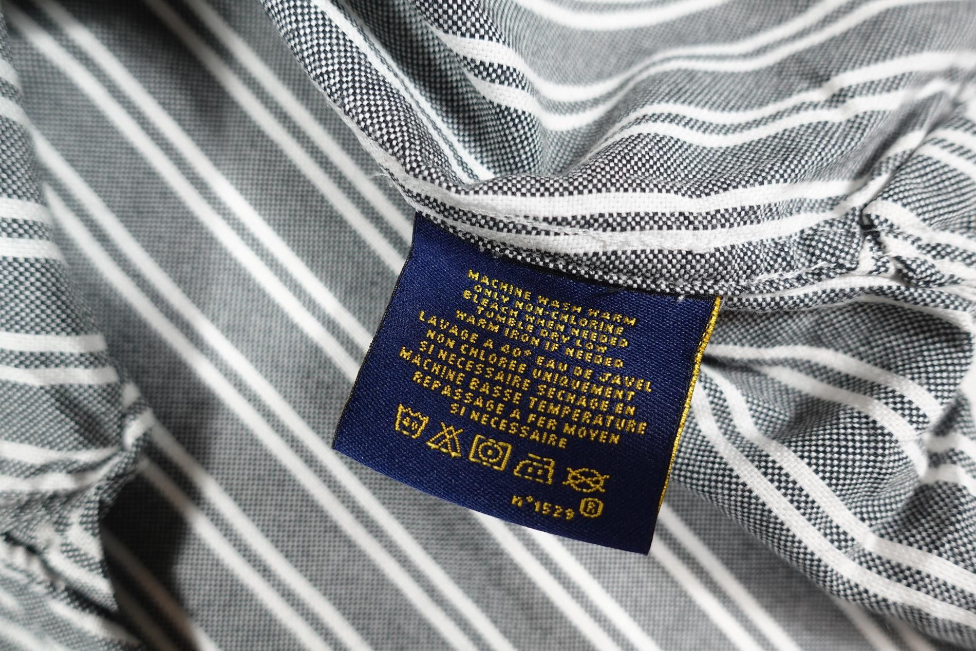 Rugby Ralph Lauren Ralph Lauren Rugby Shirt Striped Gray White Skull Varsity S Size US S / EU 44-46 / 1 - 4 Thumbnail