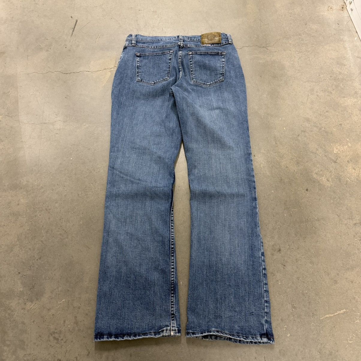 Wrangler Vintage Wrangler Denim Bootcut Jeans Y2K Flared Blue Denim Size US 31 - 2 Thumbnail