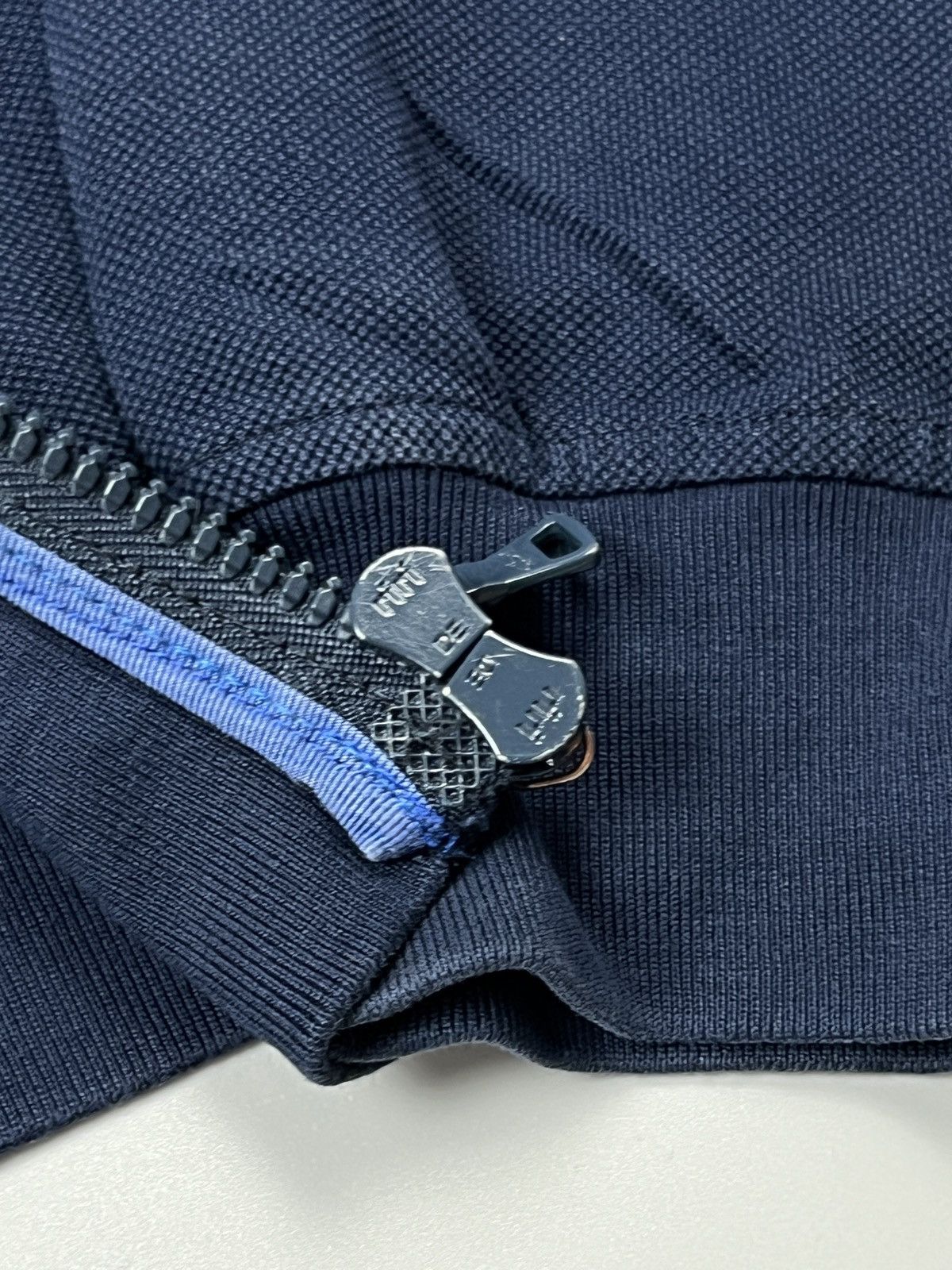 Paul & Shark Paul Shark Blue Cotton Full Zip Bomber Jacket (Y0464) Size US M / EU 48-50 / 2 - 9 Thumbnail