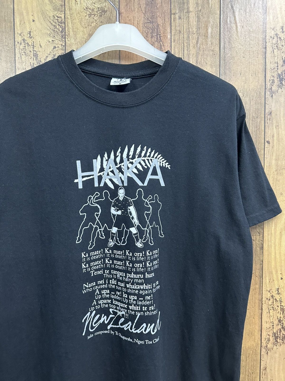 All Blacks × Sports Specialties New Zealand Allblacks Rugby Haka Song A448 Size US M / EU 48-50 / 2 - 2 Thumbnail