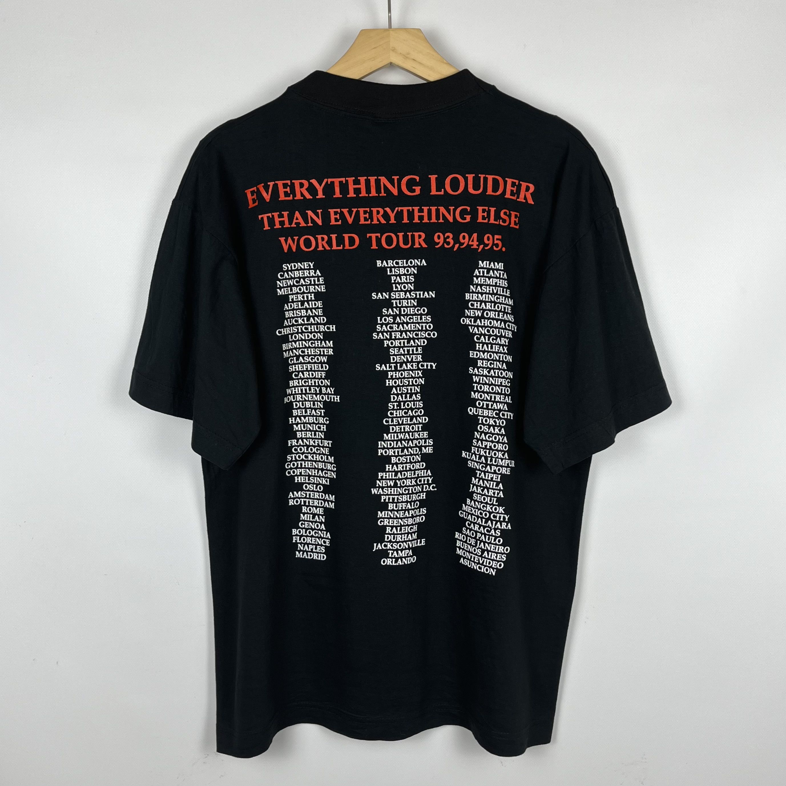 Band Tees Vintage Meat Loaf Rare Rock Band T Shirt 1993 Size US L / EU 52-54 / 3 - 17 Thumbnail