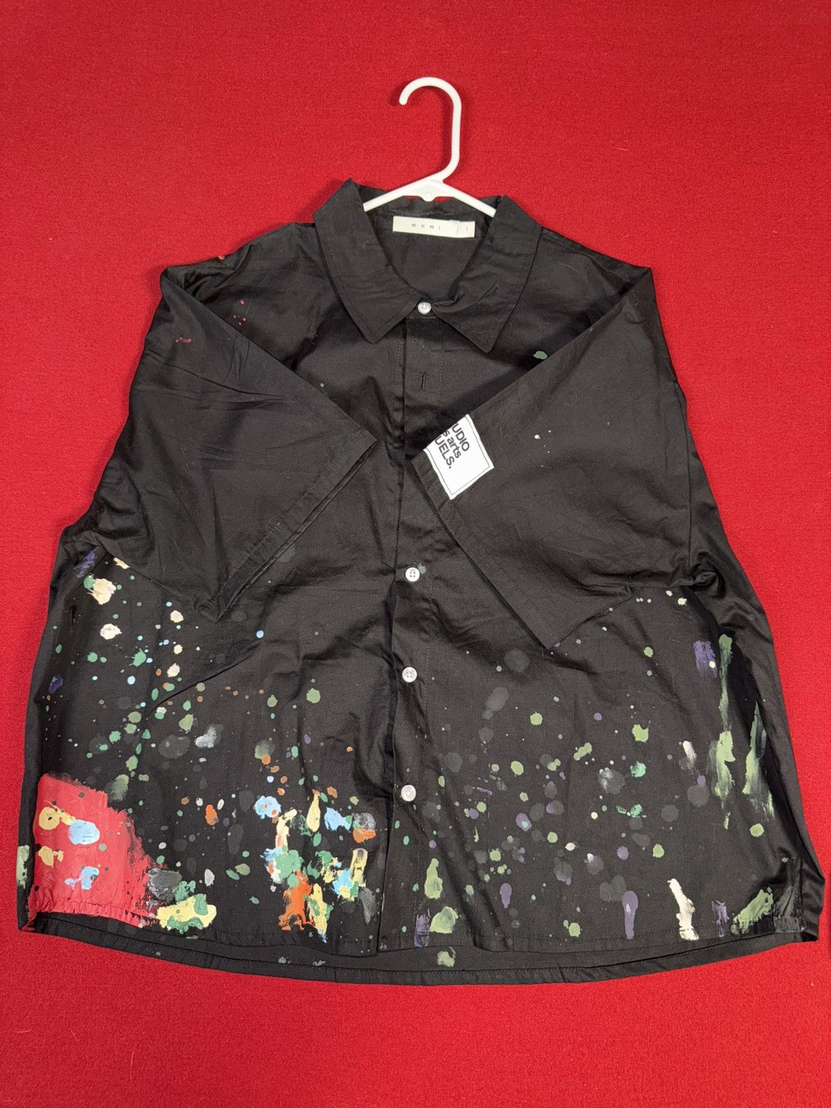 MNML Poplin Painter S/S Shirt black & white size L Size US L / EU 52-54 / 3 - 3 Thumbnail