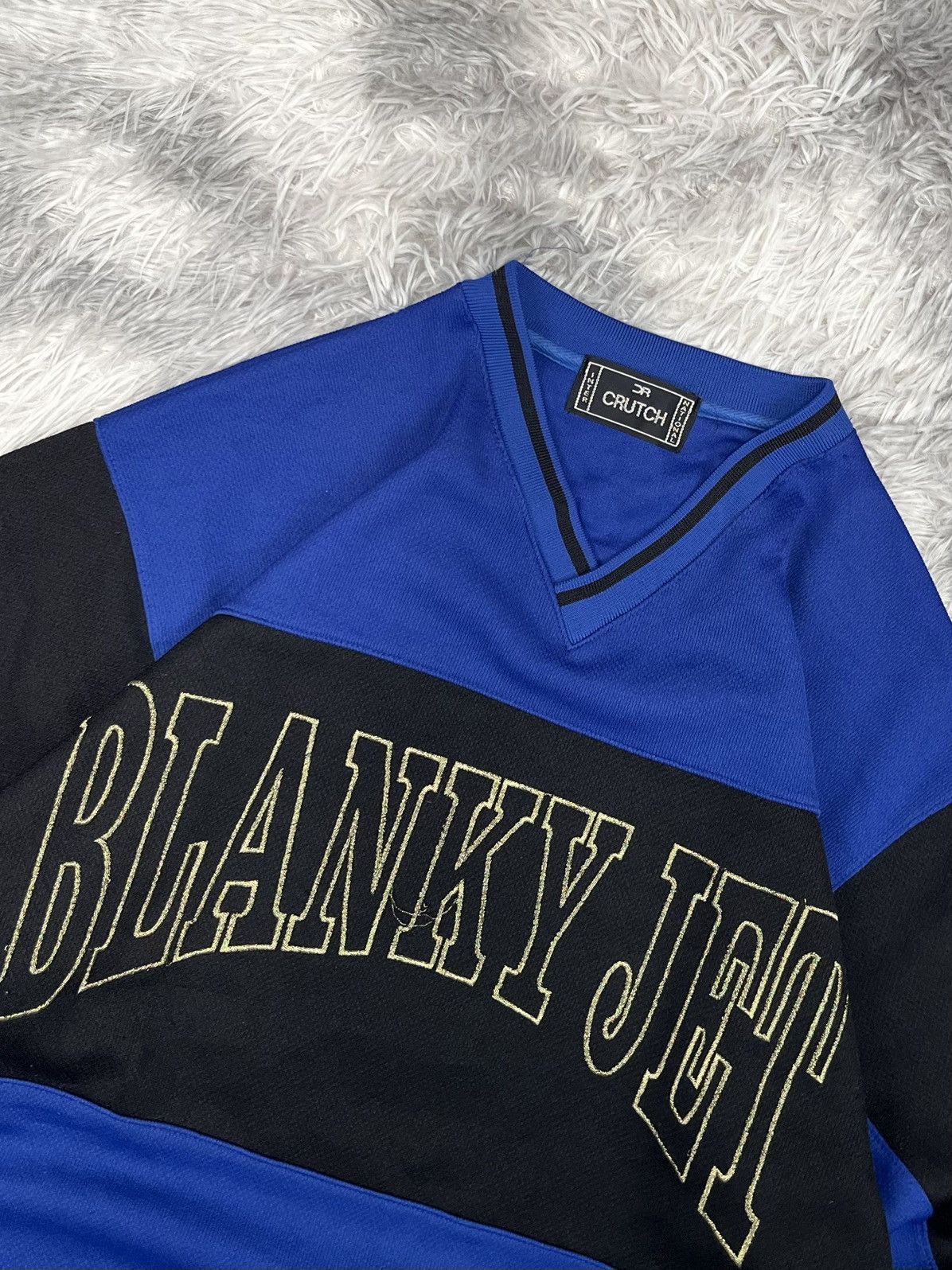 JNCO Vintage Blanky Jet Hockey Long Sleeve Shirt Size US M / EU 48-50 / 2 - 4 Thumbnail