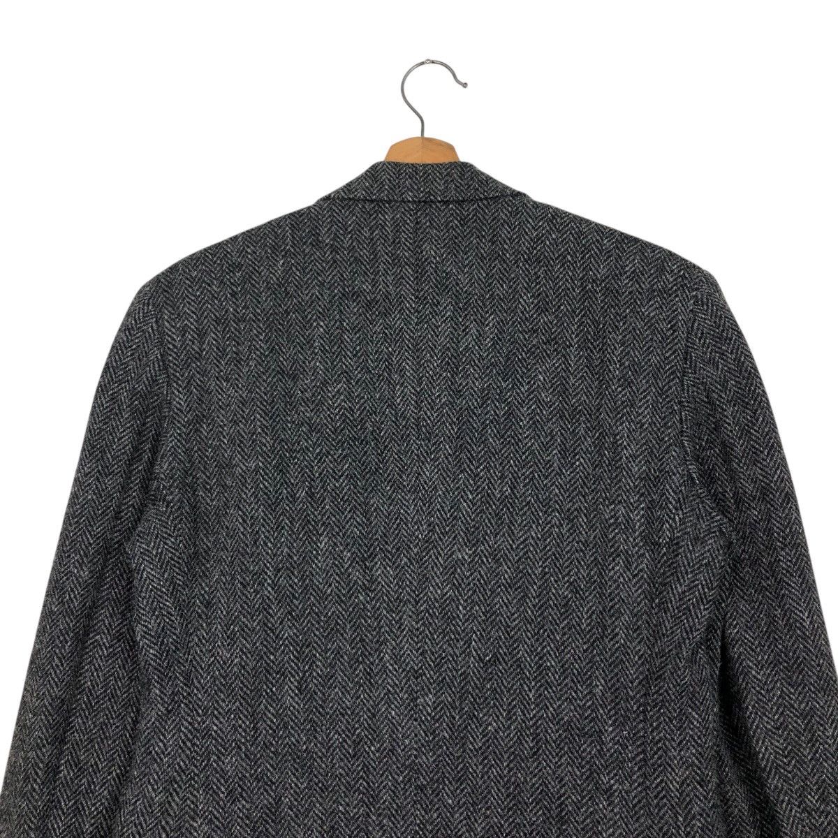 Harris Tweed 📌Vintage Wool Jacket Harris Tweed Double Breast Herringbone Size US M / EU 48-50 / 2 - 10 Thumbnail