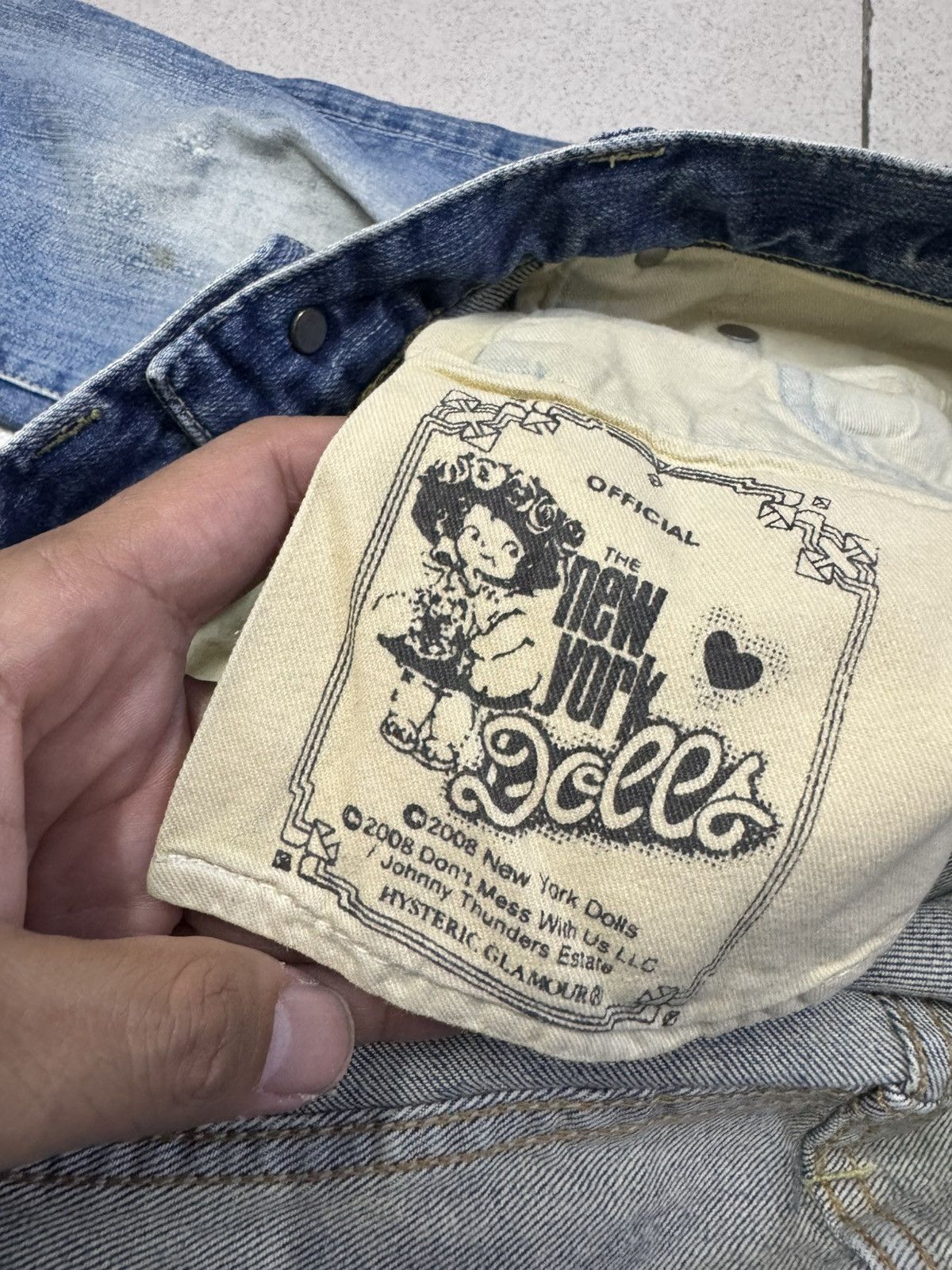 Hysteric Glamour HYSTERIC GLAMOUR x NEW YORK DOLLS JEANS SIZE 30 Size 30" / US 8 / IT 44 - 5 Thumbnail