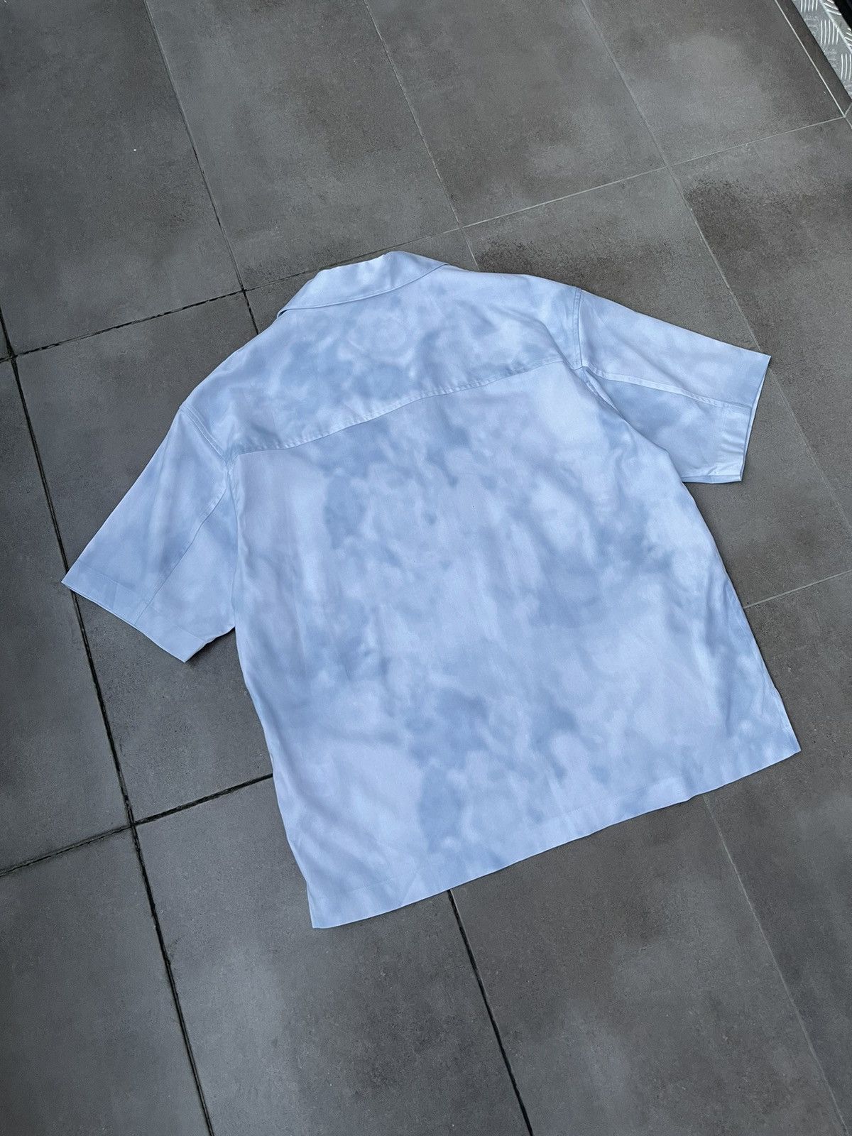Wooyoungmi !DS! SS23 Solid Homme Sky Cloud Short Sleeve Button UP Shirt Size US M / EU 48-50 / 2 - 15 Thumbnail