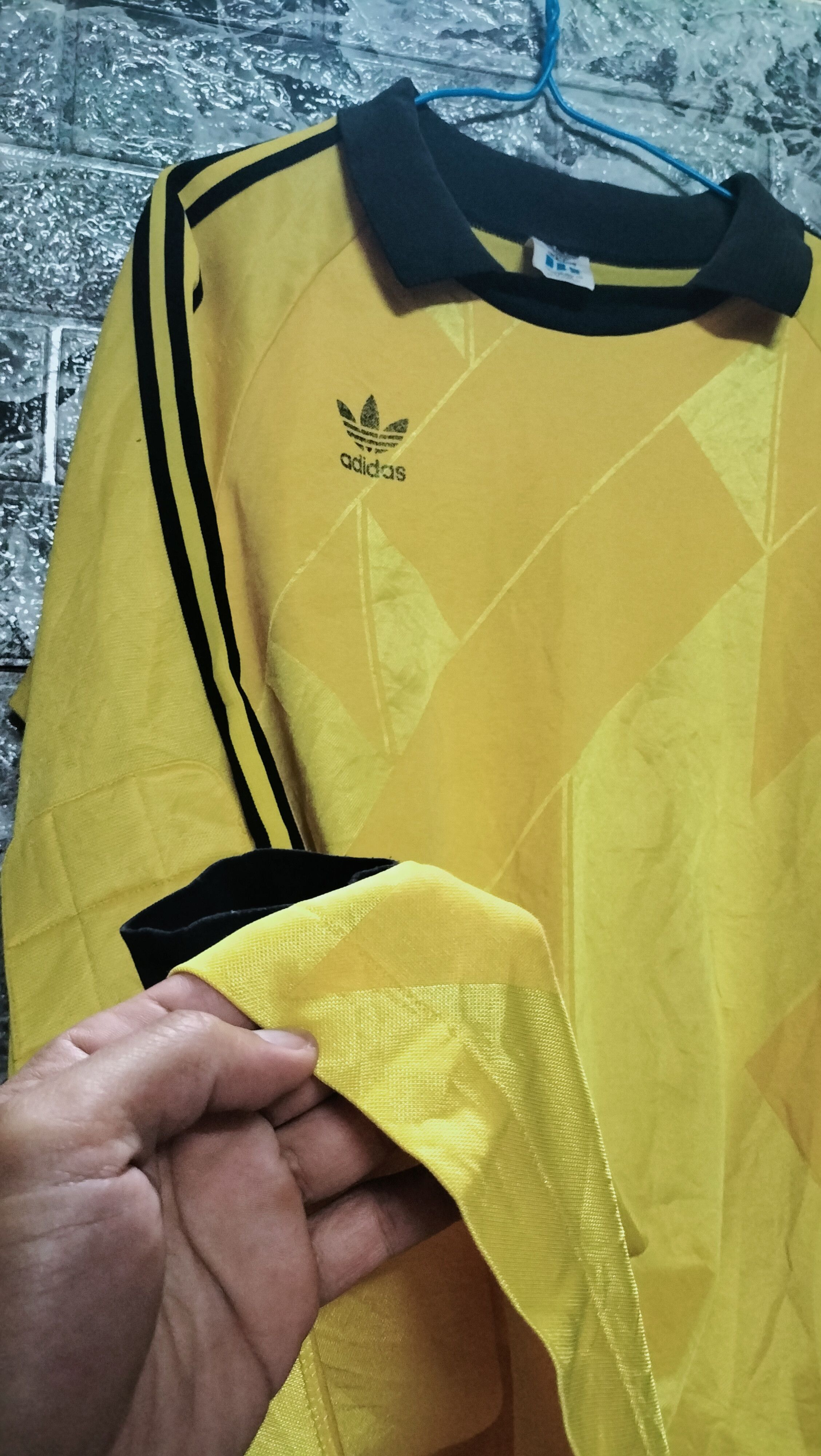 Adidas Vintage 80s Adidas Jersey No 1 for Keeper Goal Size US XL / EU 56 / 4 - 7 Thumbnail