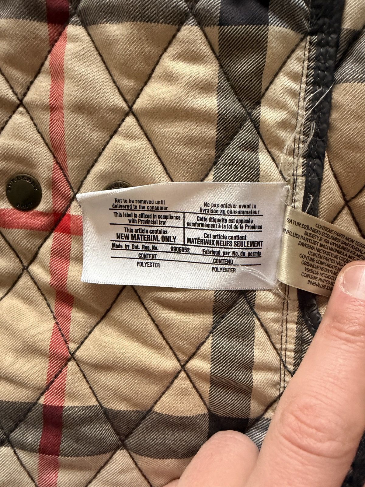 Burberry Burberry Brit Vest Size US M / EU 48-50 / 2 - 4 Thumbnail