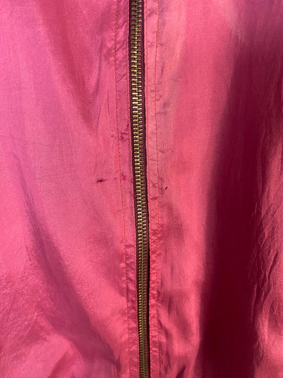 Other × Vintage Unisex🔥Unbrand silk zipper jacket Size L / US 10 / IT 46 - 7 Thumbnail