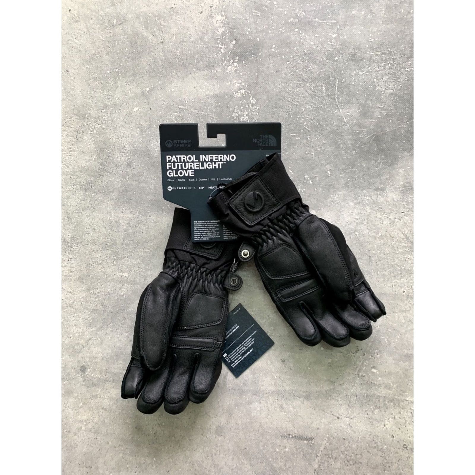 The North Face The North Face Patrol Inferno Futurelight Glove Unisex Black Leather XS Size ONE SIZE - 2 Thumbnail