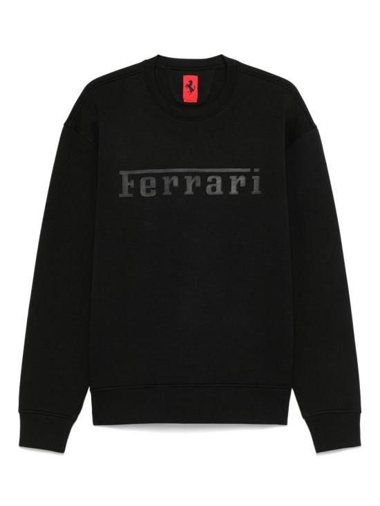 Ferrari FERRARI Men Hoodies 20518 01 Black Size US M / EU 48-50 / 2 - 1 Thumbnail