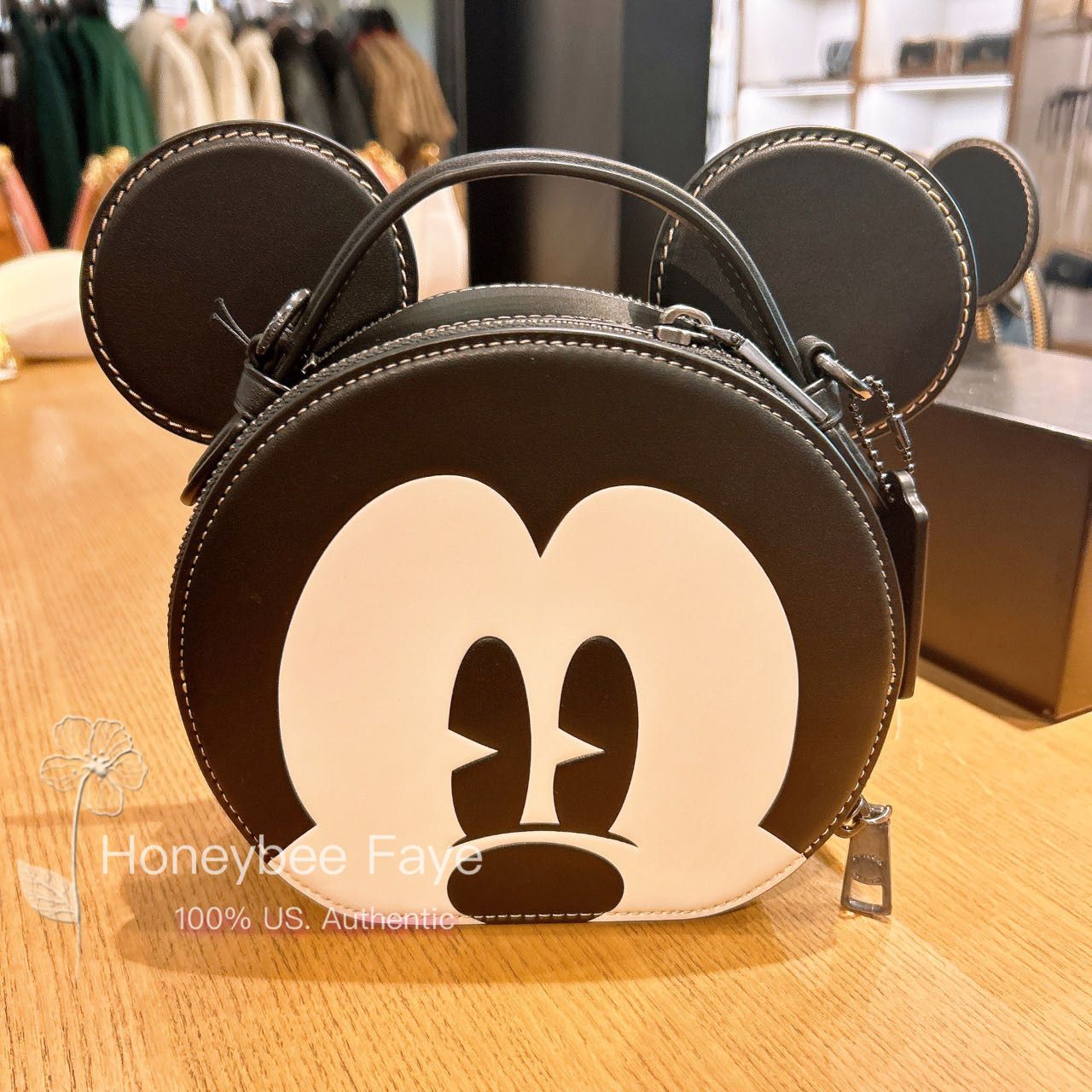 Coach mickey mouse sling bag online