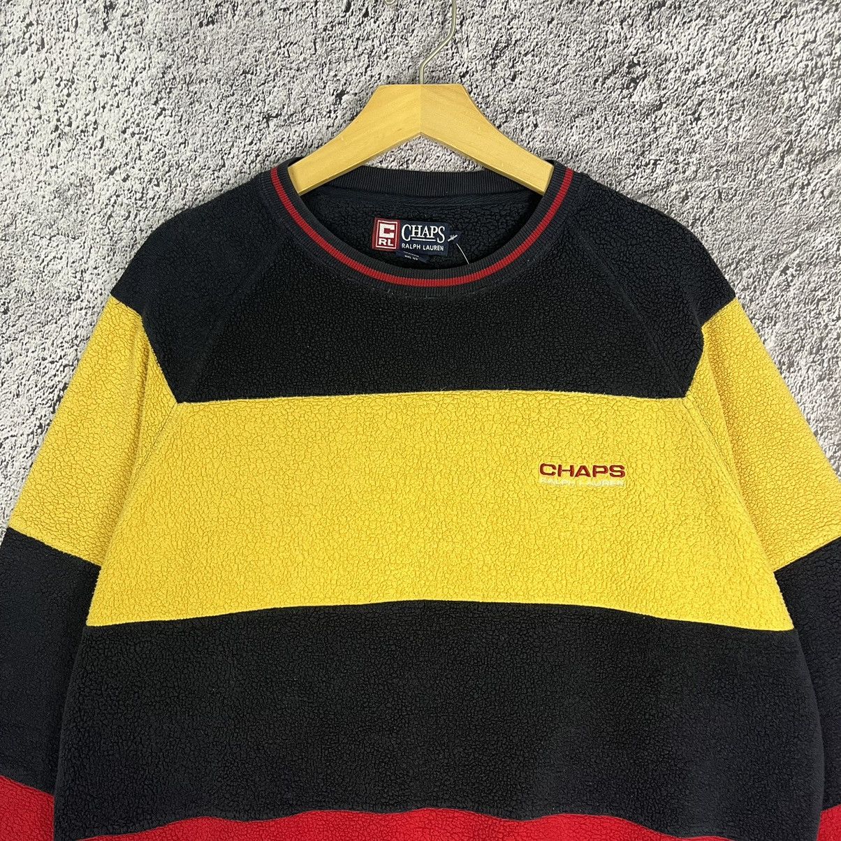 Chaps Ralph Lauren Chaps 🦁 Polo by Ralph Lauren vintage fleece sport sweatshirt Size US M / EU 48-50 / 2 - 4 Thumbnail