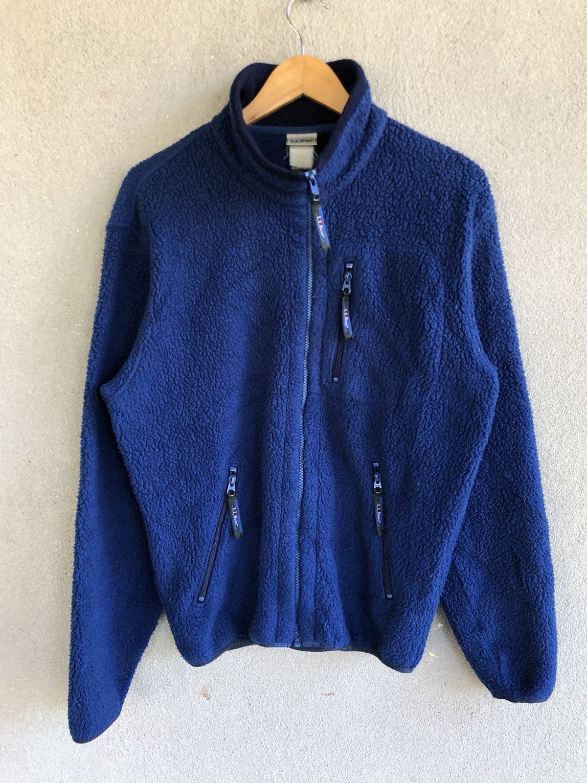 L.L. Bean Vintage LL BEAN deep pile Sherpa fleece jacket Size US M / EU 48-50 / 2 - 1 Thumbnail