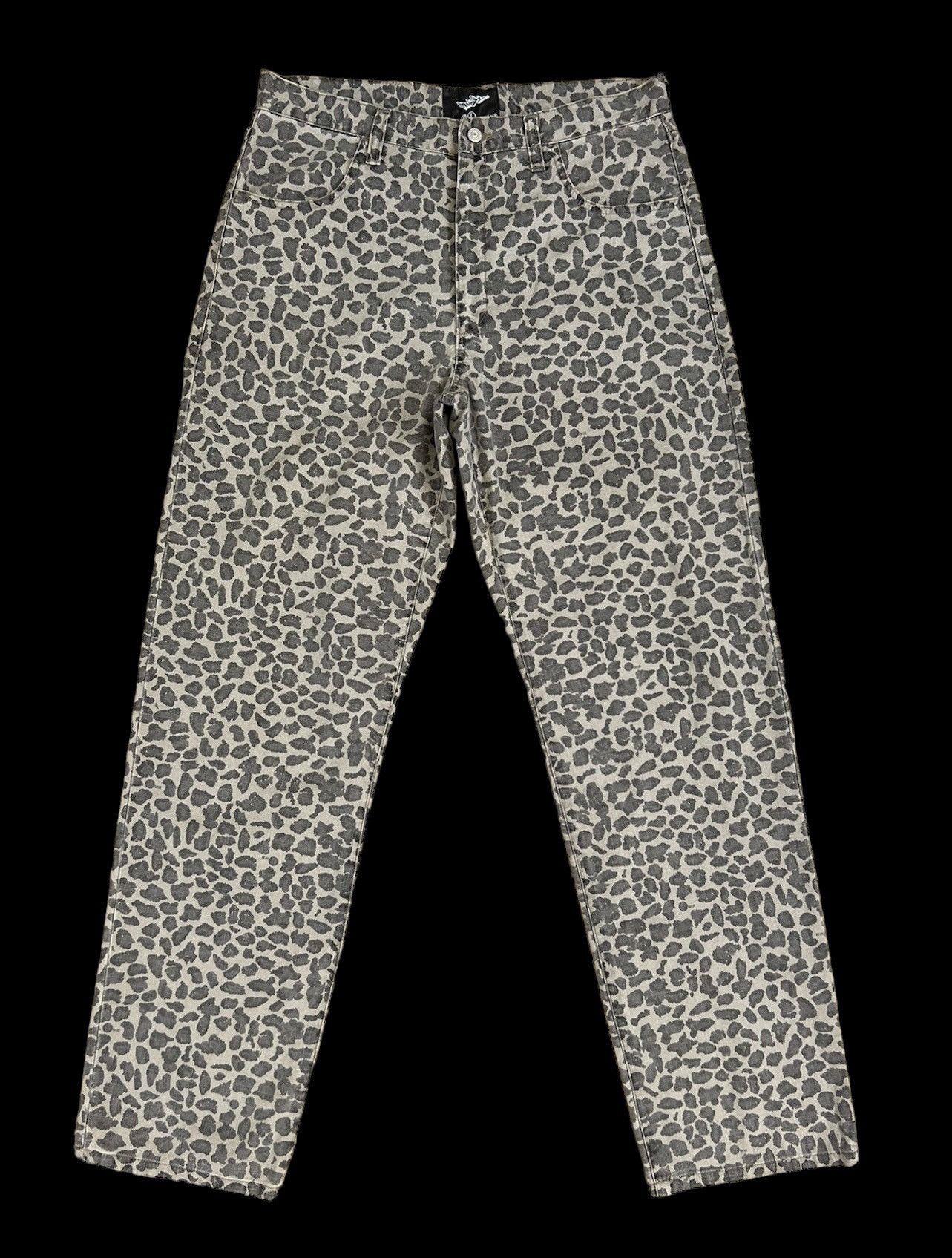 Devilock Vintage DOARAT Japan Faded Leopard Camo Baggy Pant Size US 32 / EU 48 - 1 Thumbnail