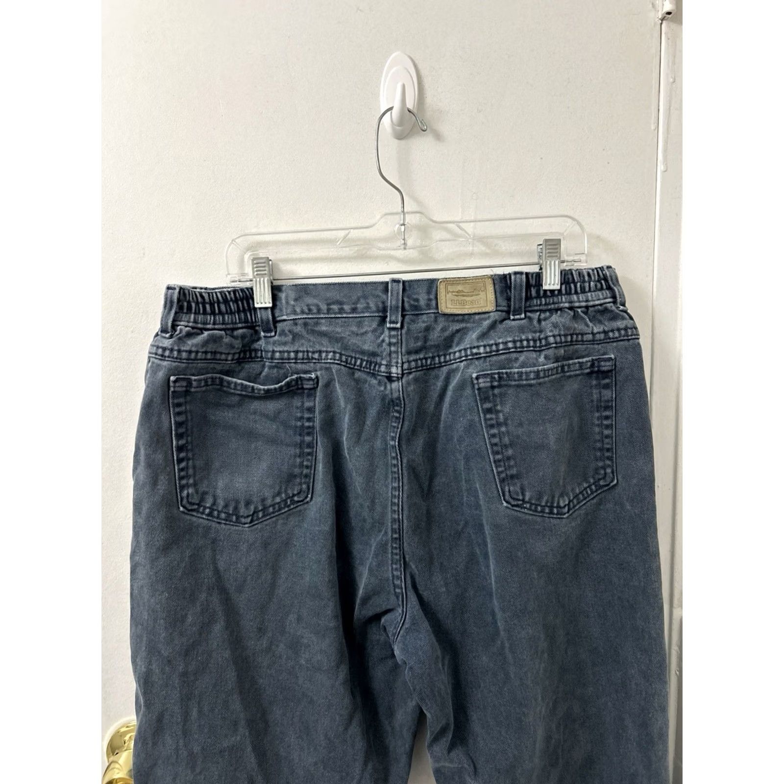 Vintage VINTAGE LL Bean Double L Jeans Mens 36x26 Blue Comfort Waist Made in USA Size US 36 / EU 52 - 7 Thumbnail