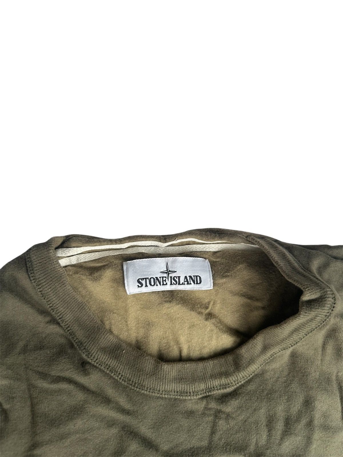 Stone Island Stone Island Crewneck Sweatshirt Olive Green Size US S / EU 44-46 / 1 - 6 Thumbnail