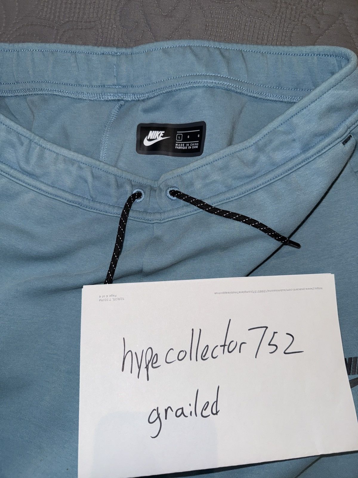 Nike Nike tech pants Cerulean Size US 34 / EU 50 - 4 Thumbnail