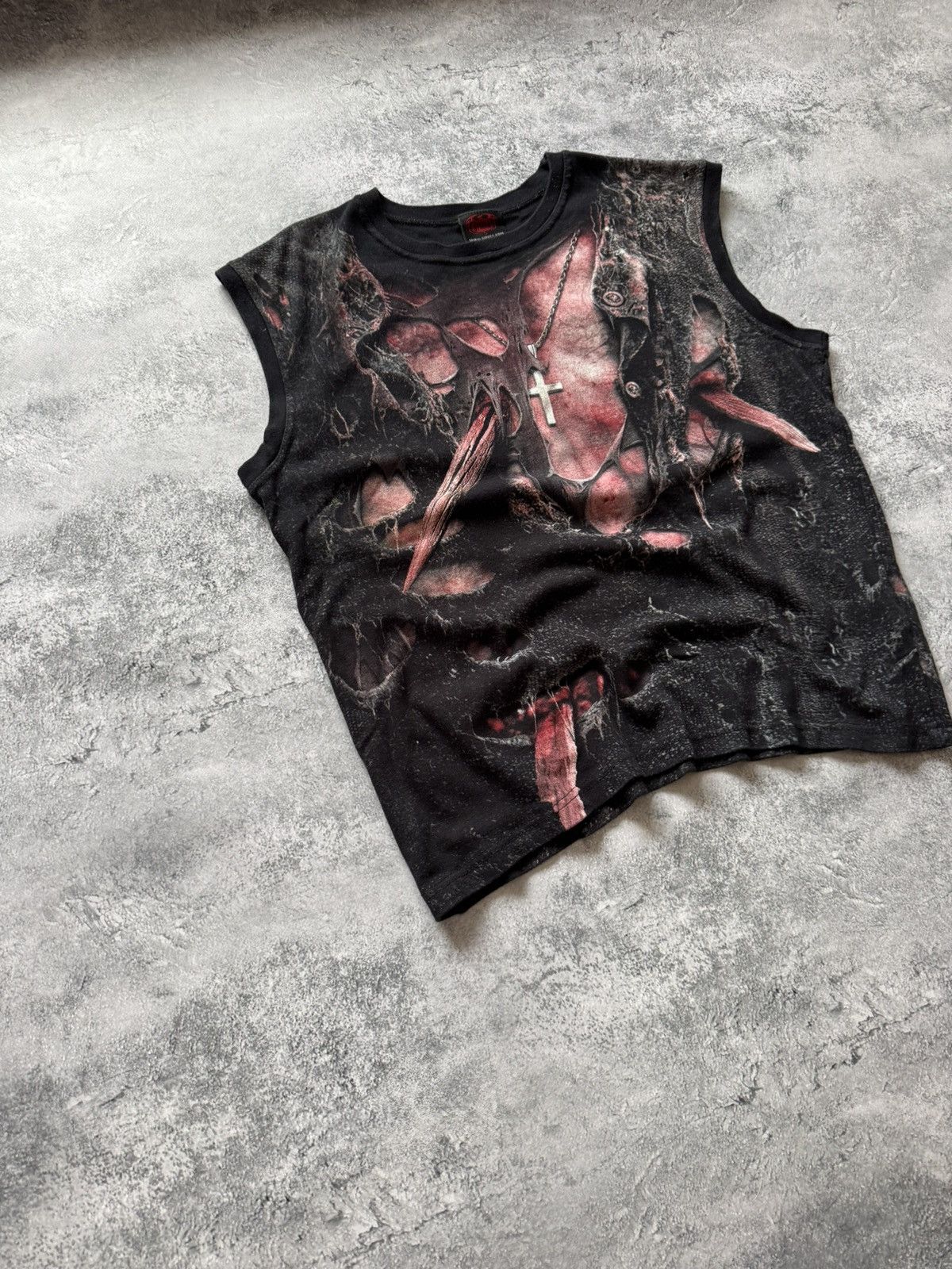Band Tees Vintage Spiral Rock Tank Top Size US M / EU 48-50 / 2 - 2 Thumbnail