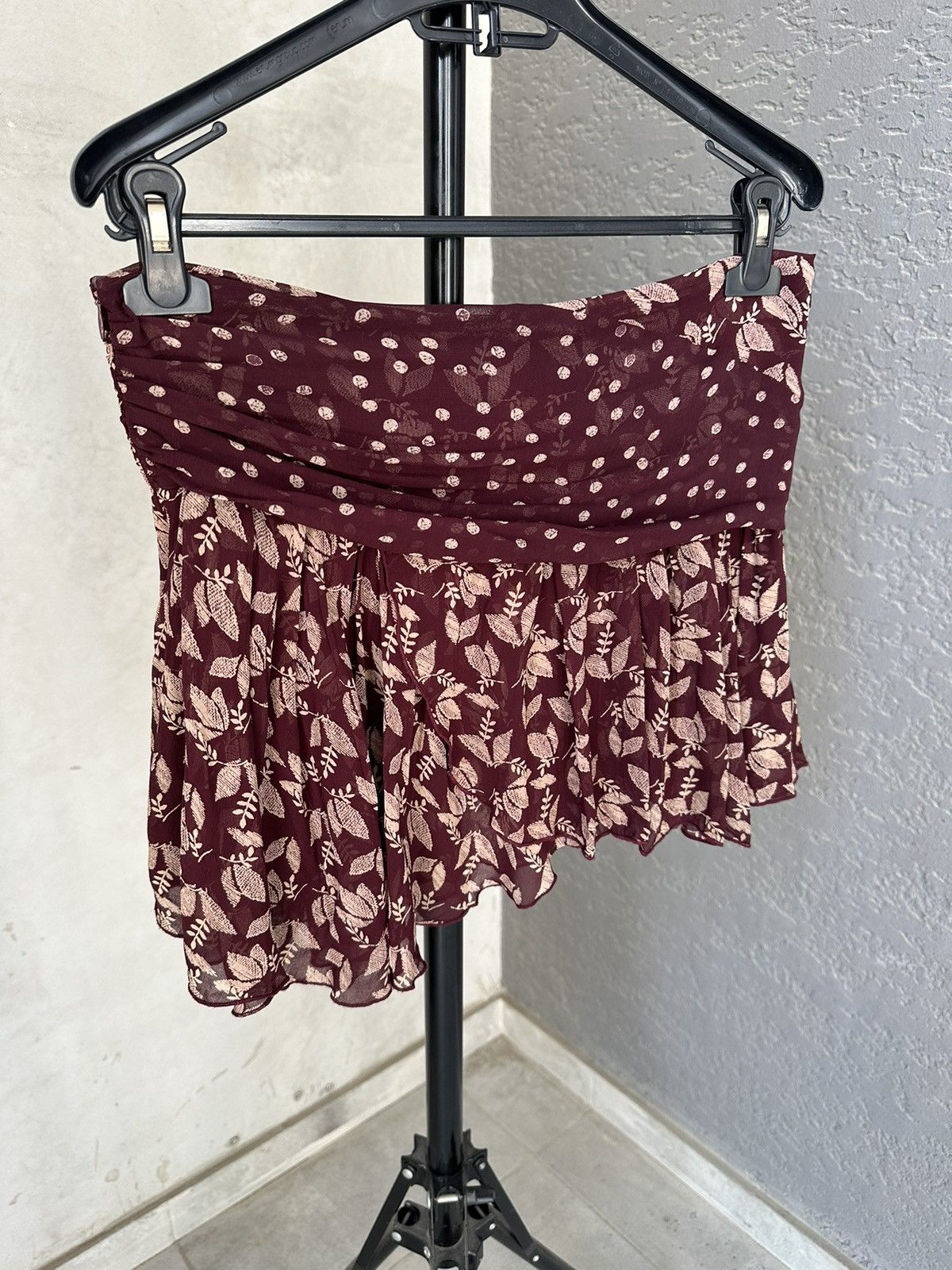 Isabel Marant Etoile Isabel Marant Etolie mini skirt Burgundy size 38 Size 26" / US 2 / IT 38 - 13 Thumbnail