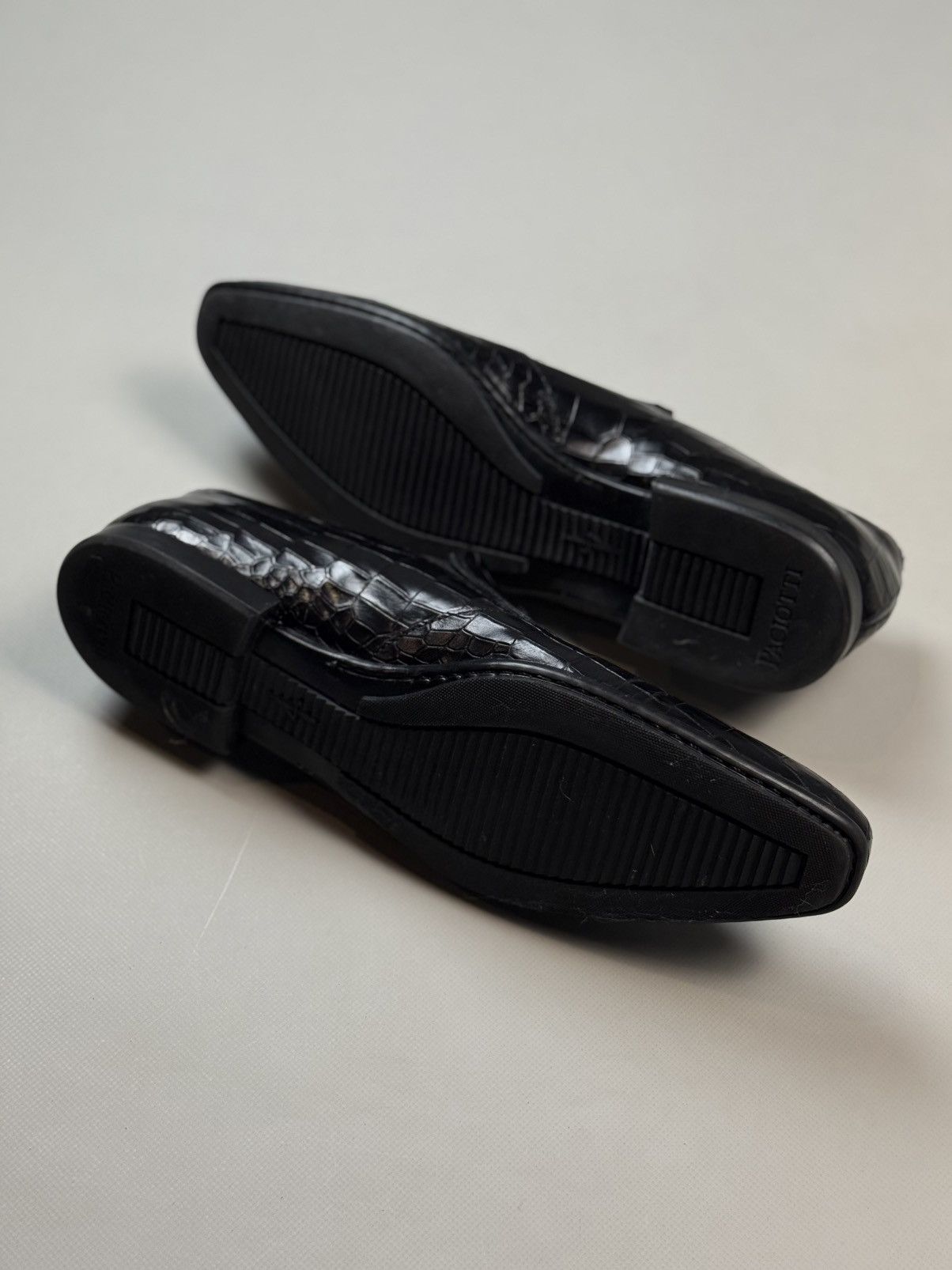 Other Cesare Paciotti Crocodile Leather Monk Strap Dress Shoes Size US 9 / EU 42 - 20 Thumbnail