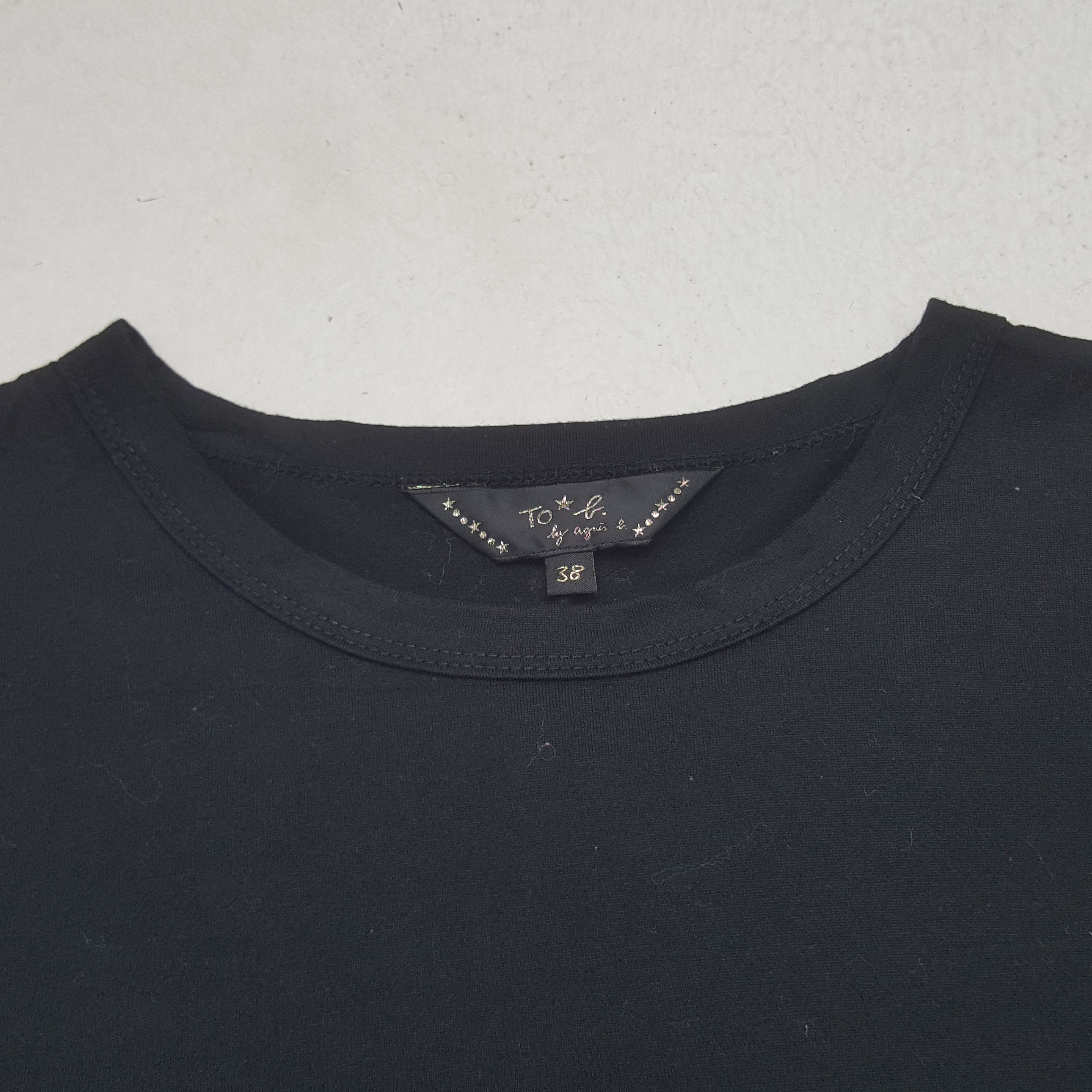 agnes b. Vintage To b. by Agnes b Designer Brand Tshirt RR7 Size US L / EU 52-54 / 3 - 4 Thumbnail