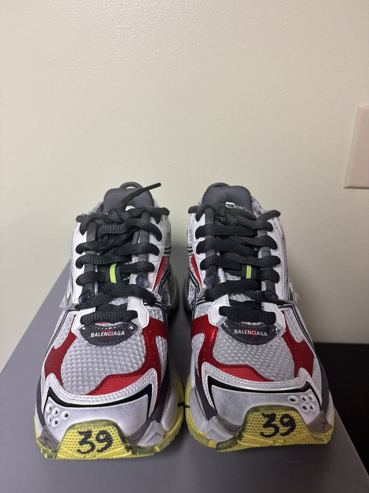 Balenciaga Balenciaga multicolor runner 40 Size US 6 / EU 39 - 3 Thumbnail